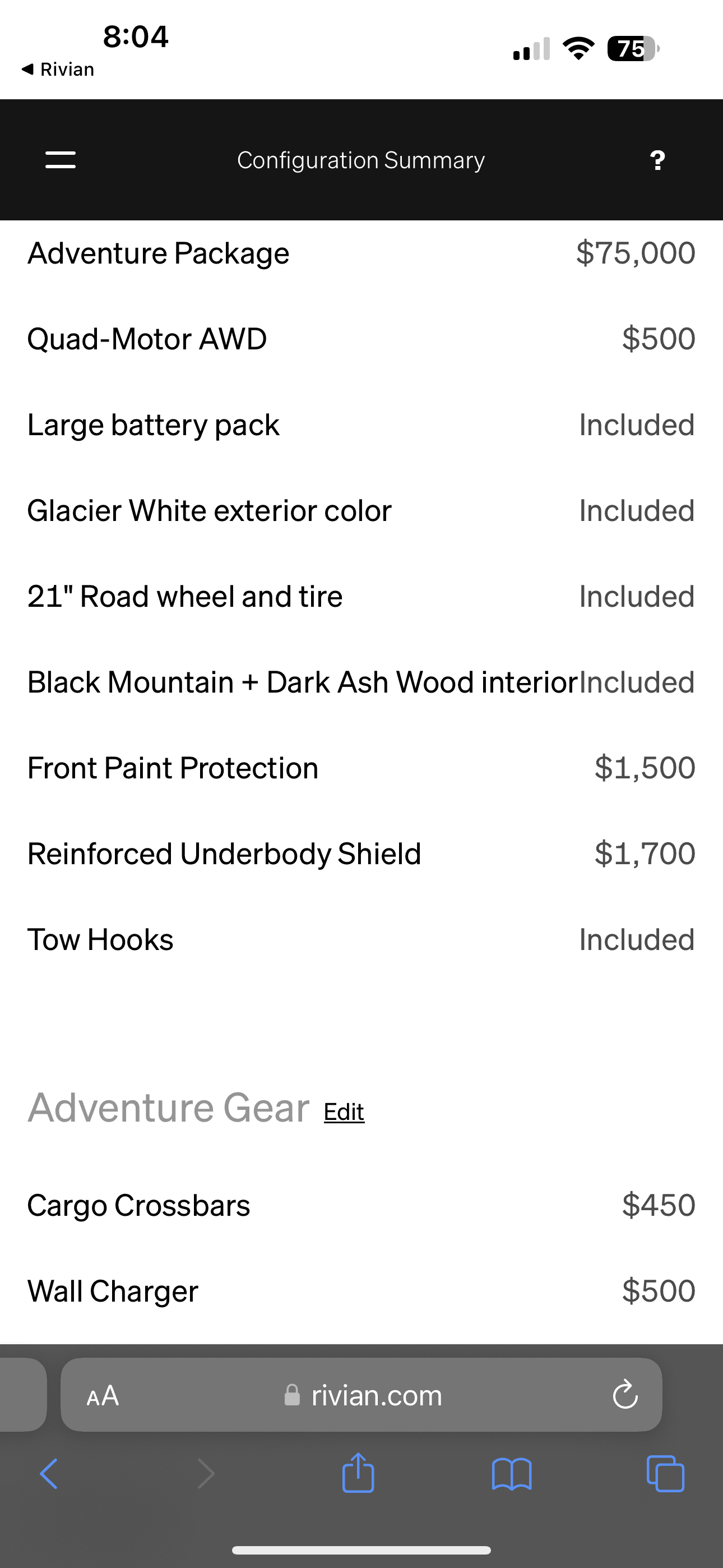 Rivian R1T R1S Finally got est. delivery, what would you change? 1692976610442