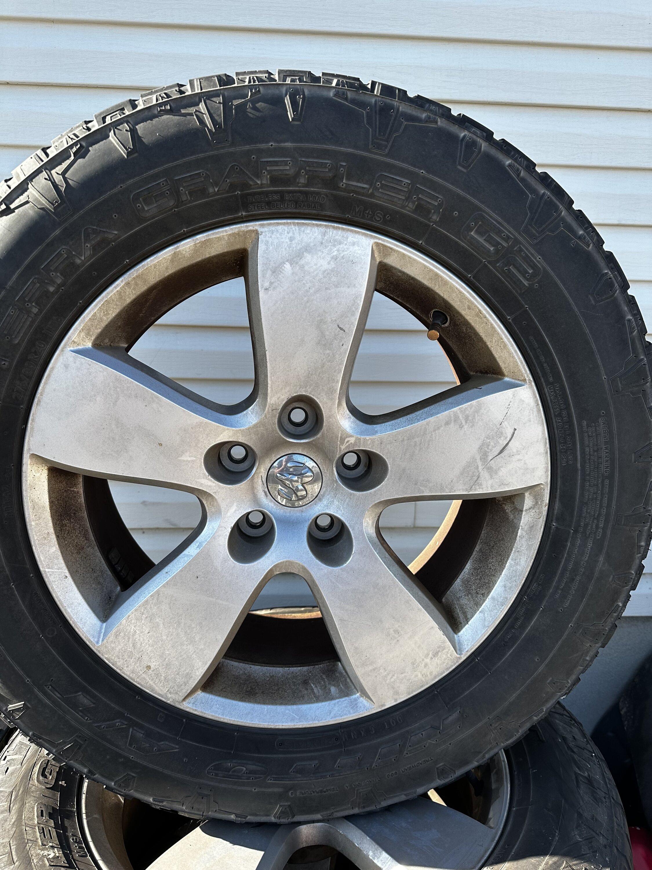 Rivian R1T R1S Affordable Winter Wheels Setup: Ram 2363 IMG_5174