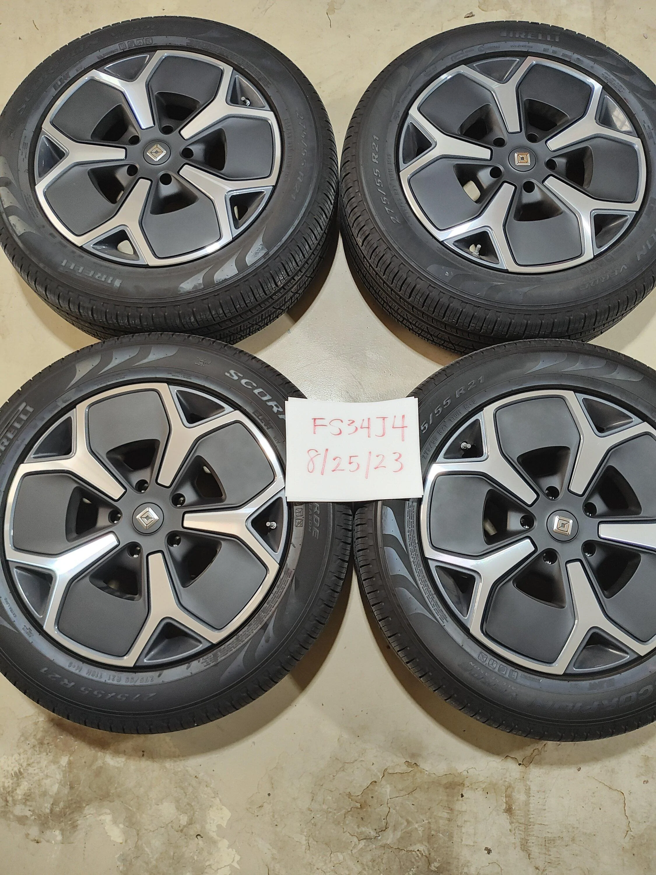 Rivian R1T R1S 21" Road Wheel and Tire Set IMG_20230825_172712202_HDR