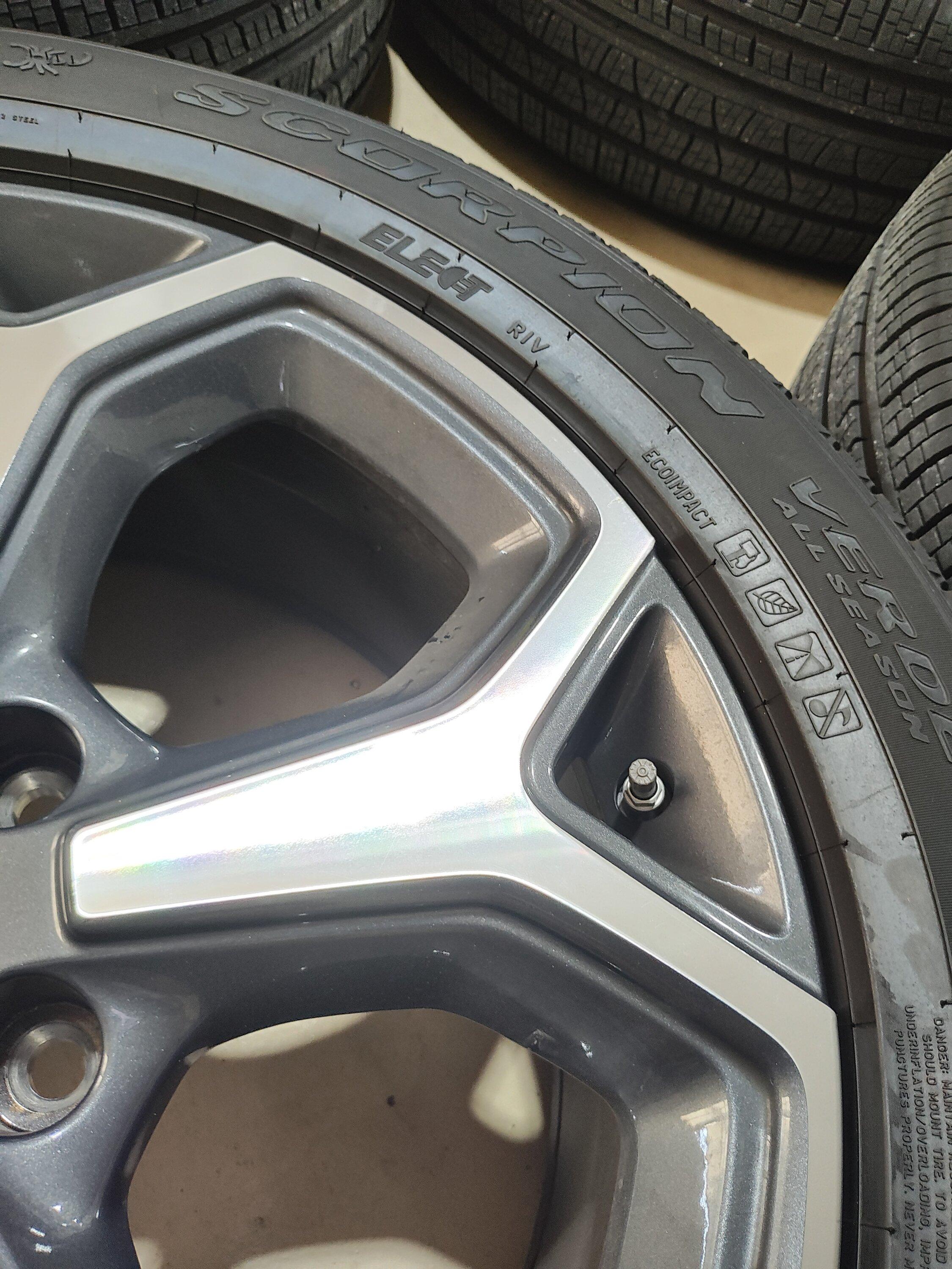 Rivian R1T R1S 21" Road Wheel and Tire Set IMG_20230825_172607928_HDR