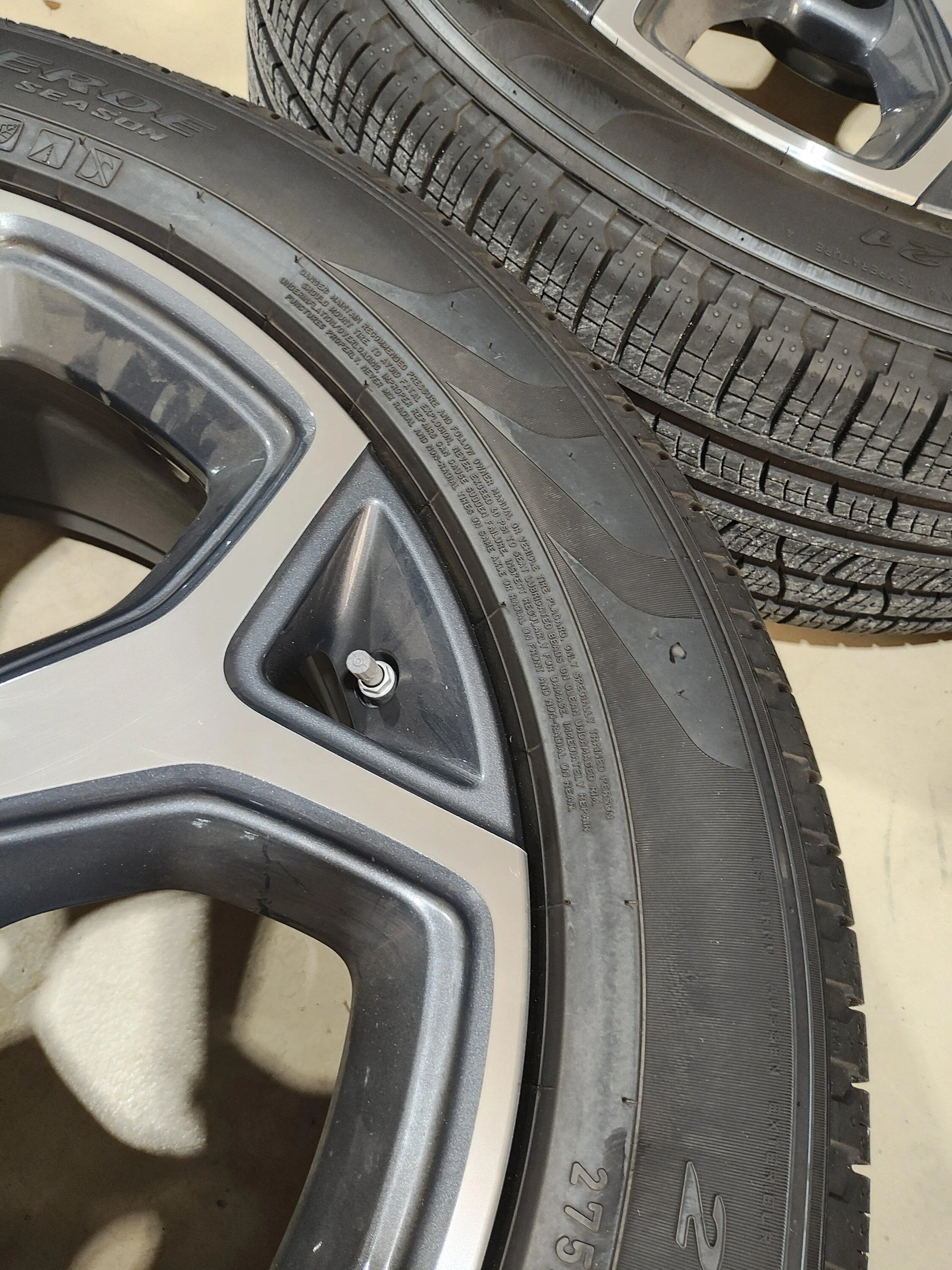Rivian R1T R1S 21" Road Wheel and Tire Set IMG_20230825_172616546_HDR