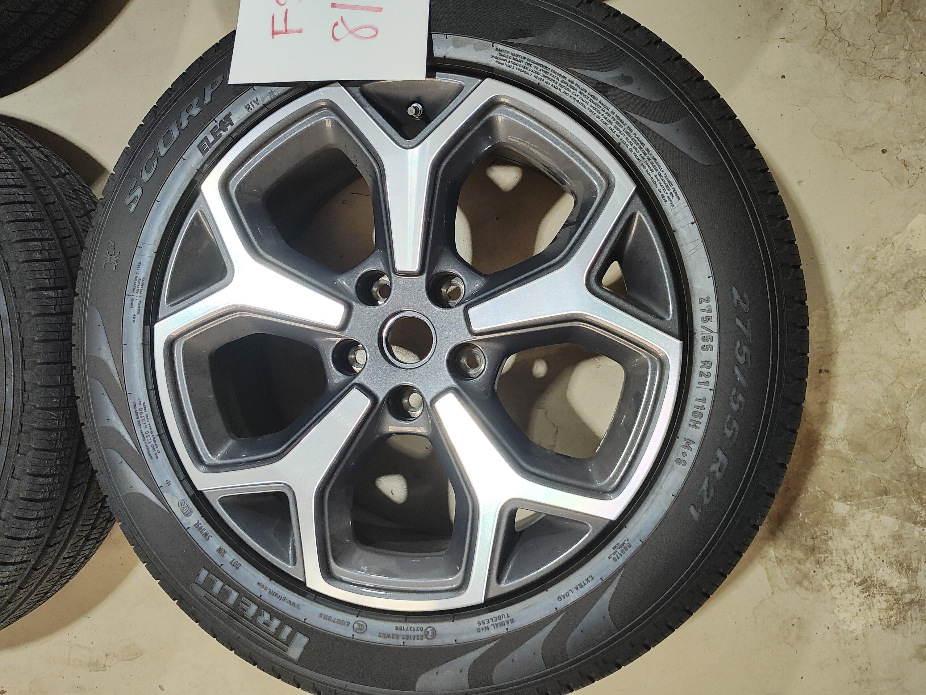 Rivian R1T R1S 21" Road Wheel and Tire Set IMG_20230825_172527028_HDR