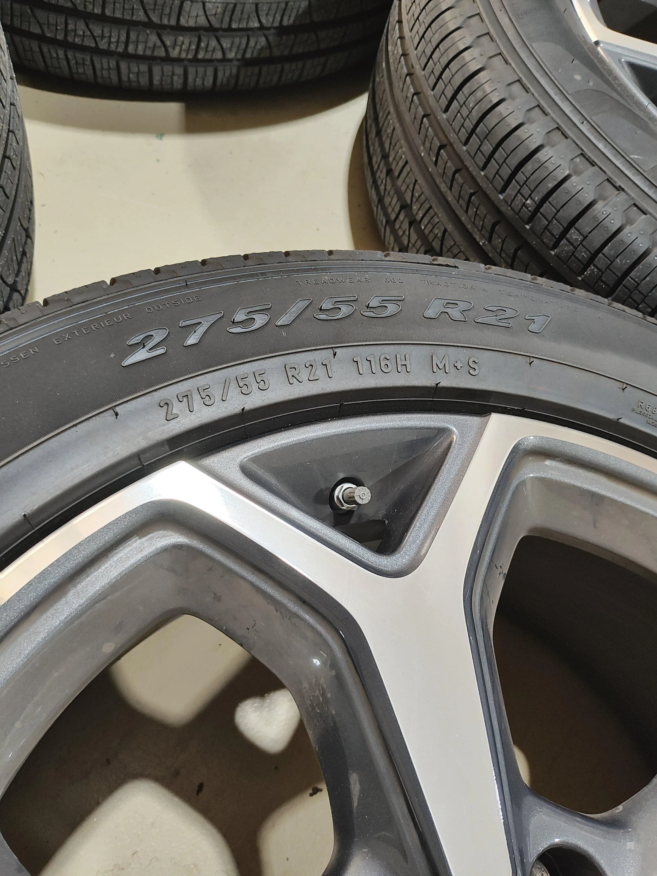 Rivian R1T R1S 21" Road Wheel and Tire Set IMG_20230825_172602625_HDR