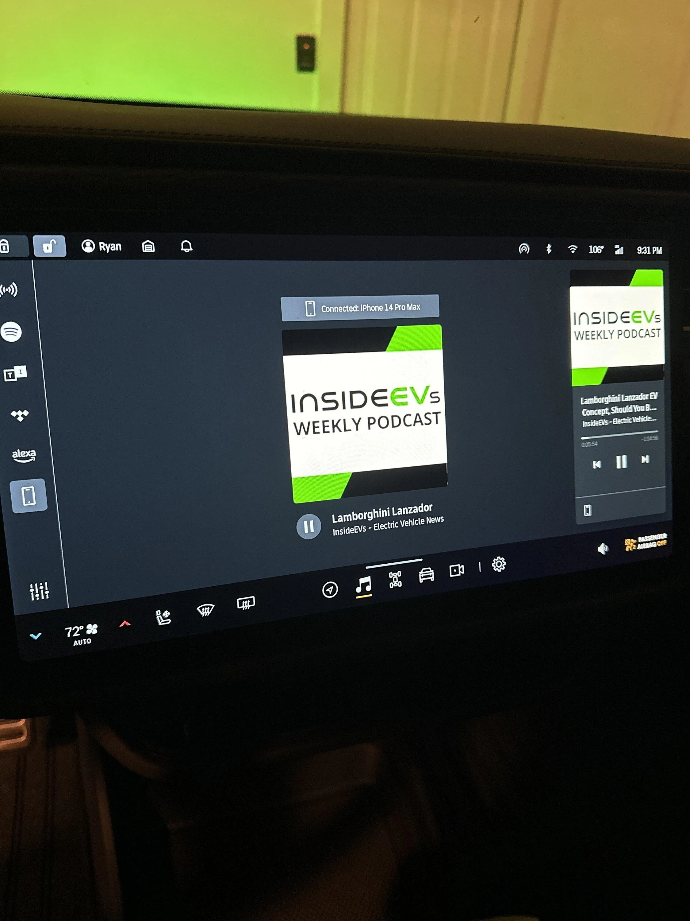 Rivian R1T R1S How do you turn on the 110V outlets in the bed? imag