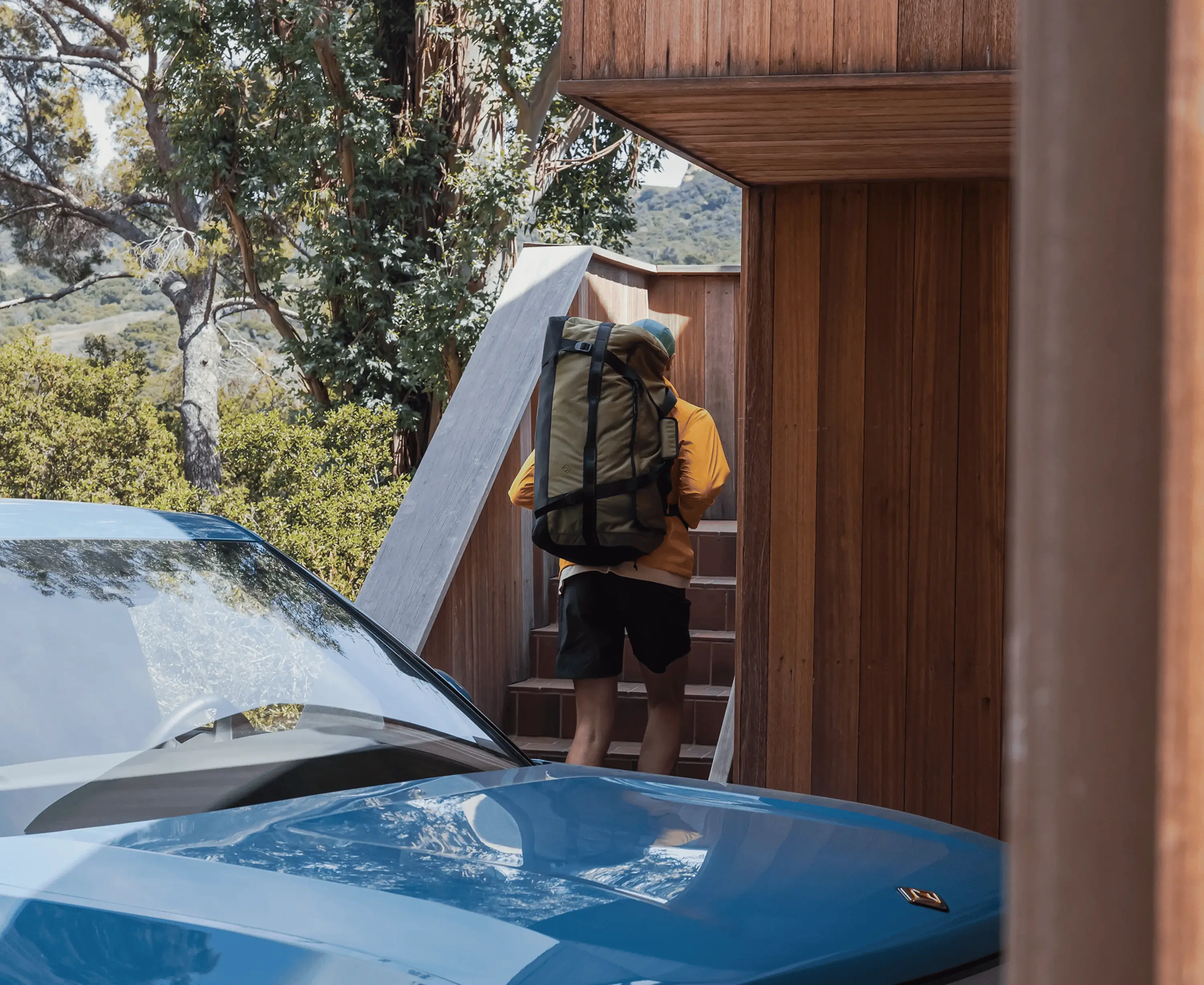 Rivian R1T R1S Gear Tunnel shaped Duffel Bag at the Gear Shop. 1693067612373