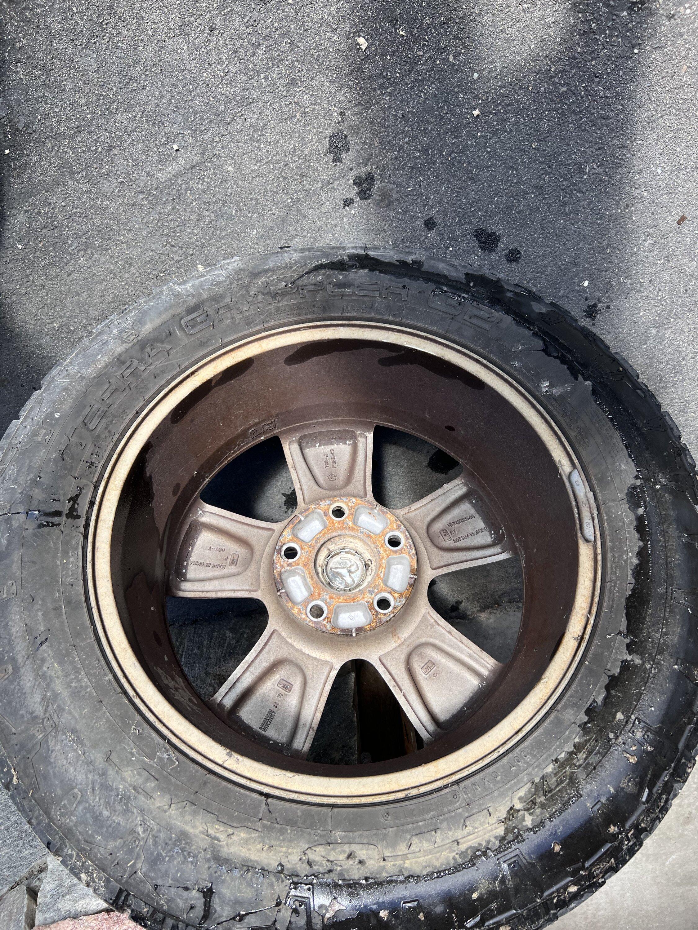 Rivian R1T R1S Affordable Winter Wheels Setup: Ram 2363 IMG_1613