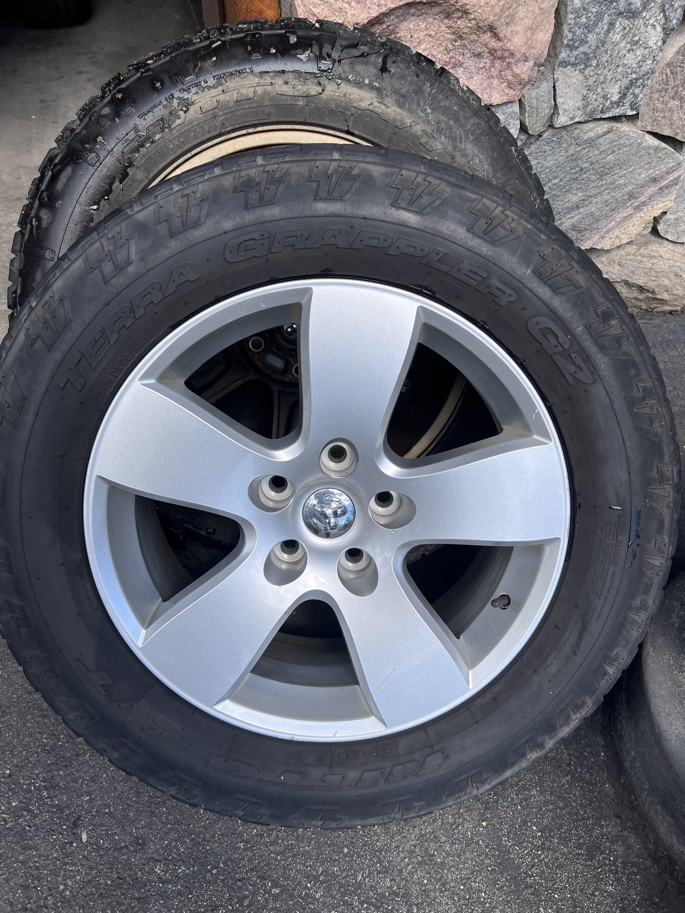 Rivian R1T R1S Affordable Winter Wheels Setup: Ram 2363 IMG_1614