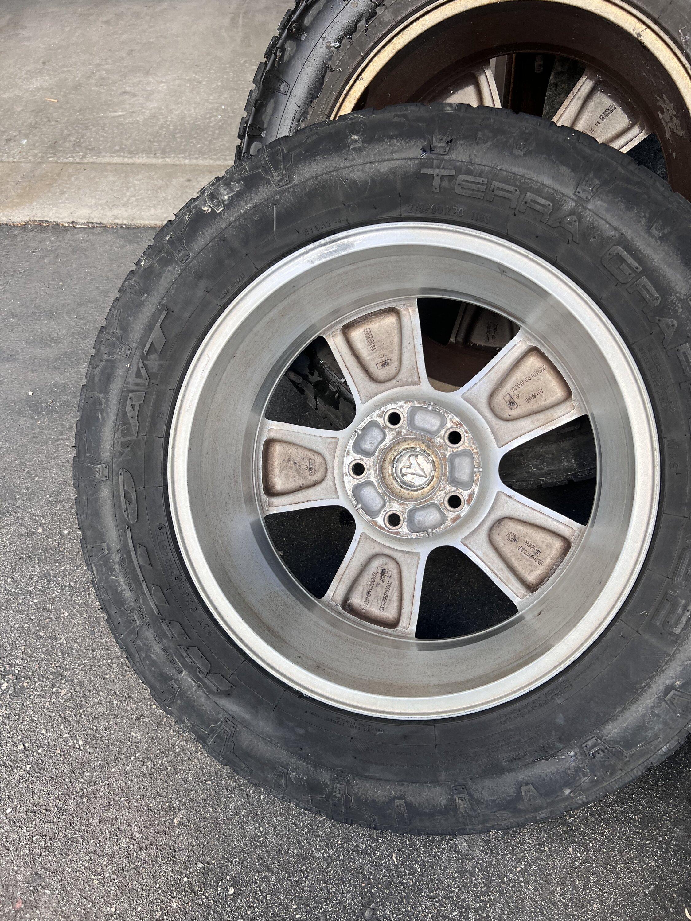 Rivian R1T R1S Affordable Winter Wheels Setup: Ram 2363 IMG_1615