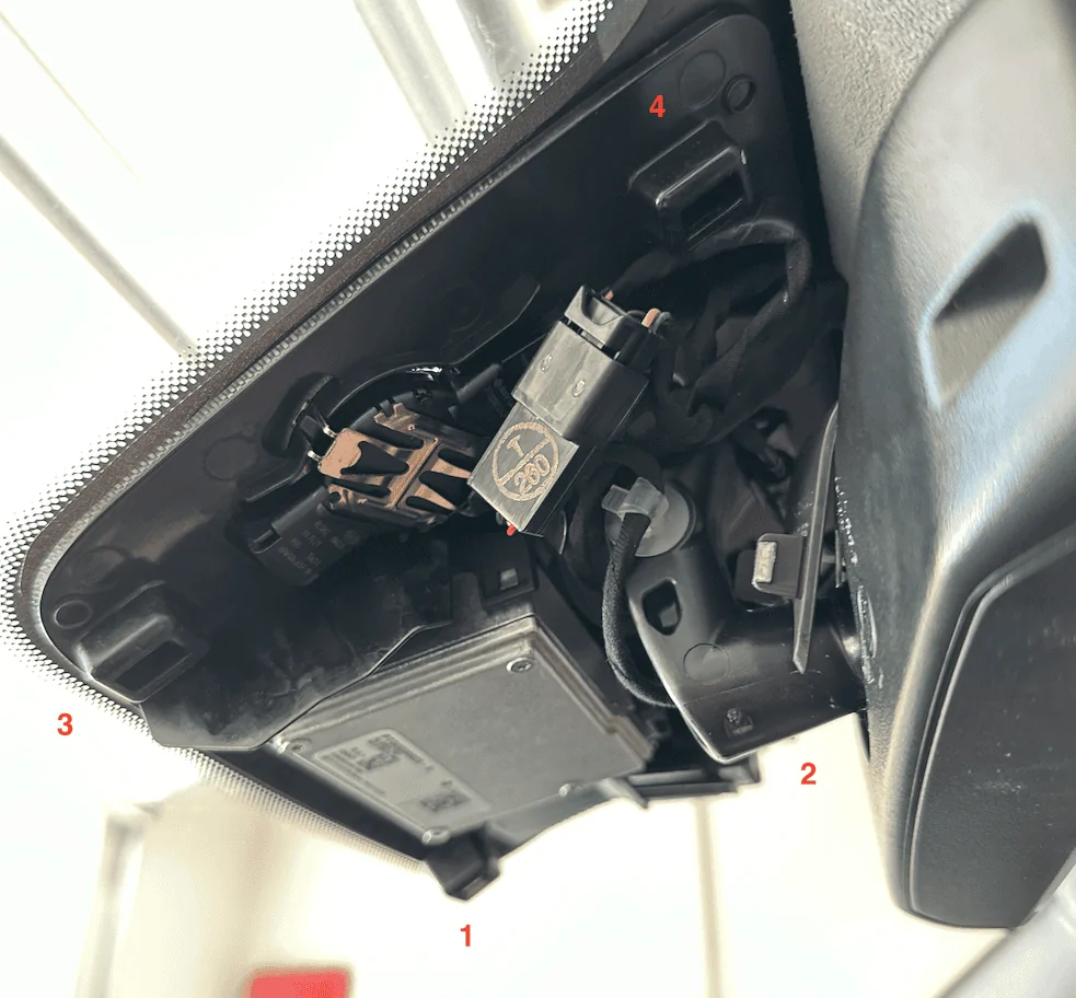 Rivian R1T R1S Front + rear dashcam installed via  mirror tap (DIY tutorial) Screenshot 2023-08-27 at 11.22.25 PM