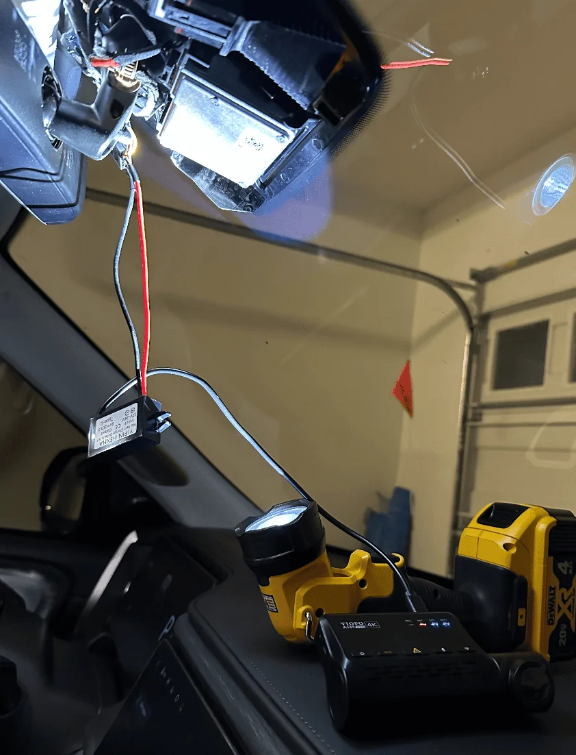 Rivian R1T R1S Front + rear dashcam installed via  mirror tap (DIY tutorial) Screenshot 2023-08-27 at 11.35.14 PM