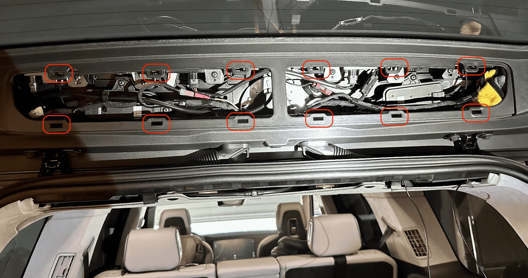 Rivian R1T R1S Front + rear dashcam installed via  mirror tap (DIY tutorial) Screenshot 2023-08-28 at 12.00.51 AM