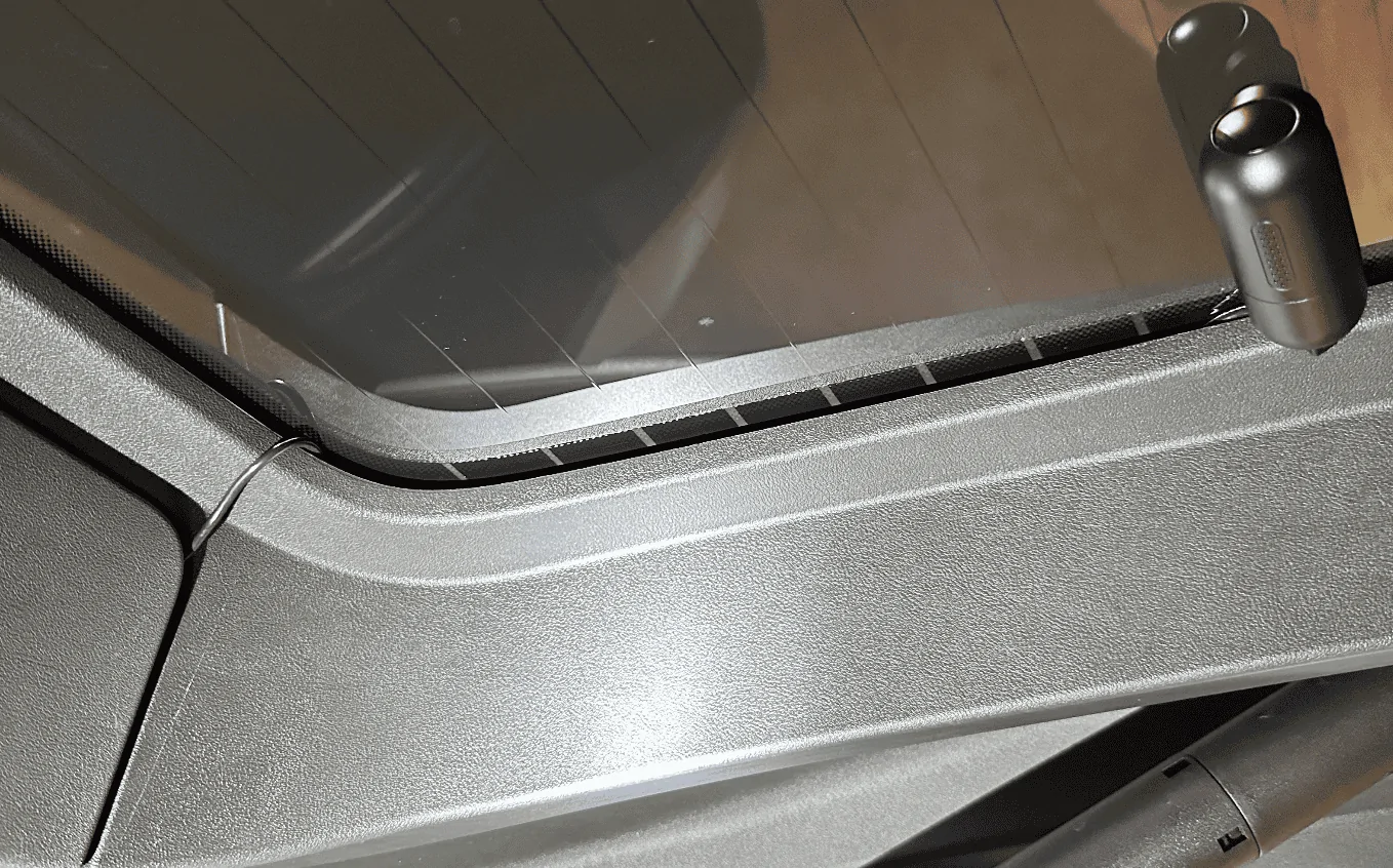 Rivian R1T R1S Front + rear dashcam installed via  mirror tap (DIY tutorial) Screenshot 2023-08-28 at 12.20.50 AM