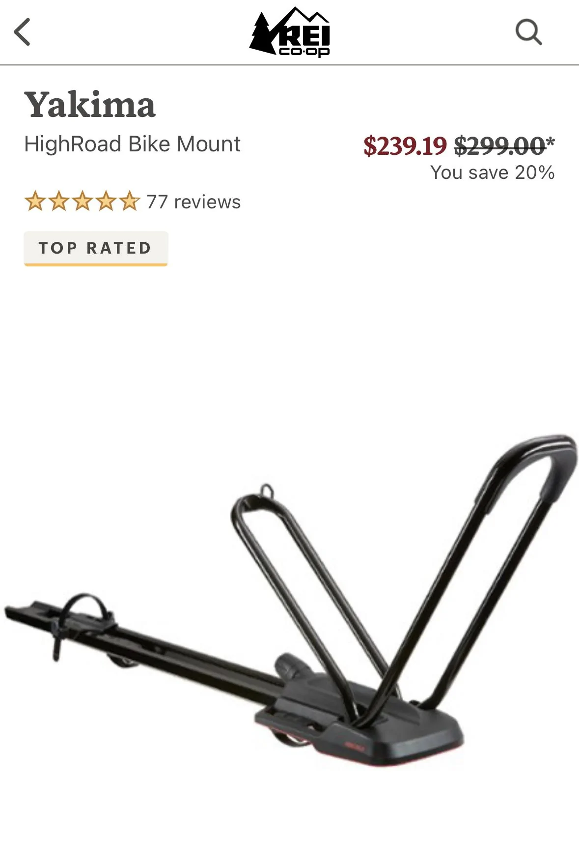 Rivian R1T R1S Deal Alert: Yakima Bike Rack - $240 @ REI IMG_3084