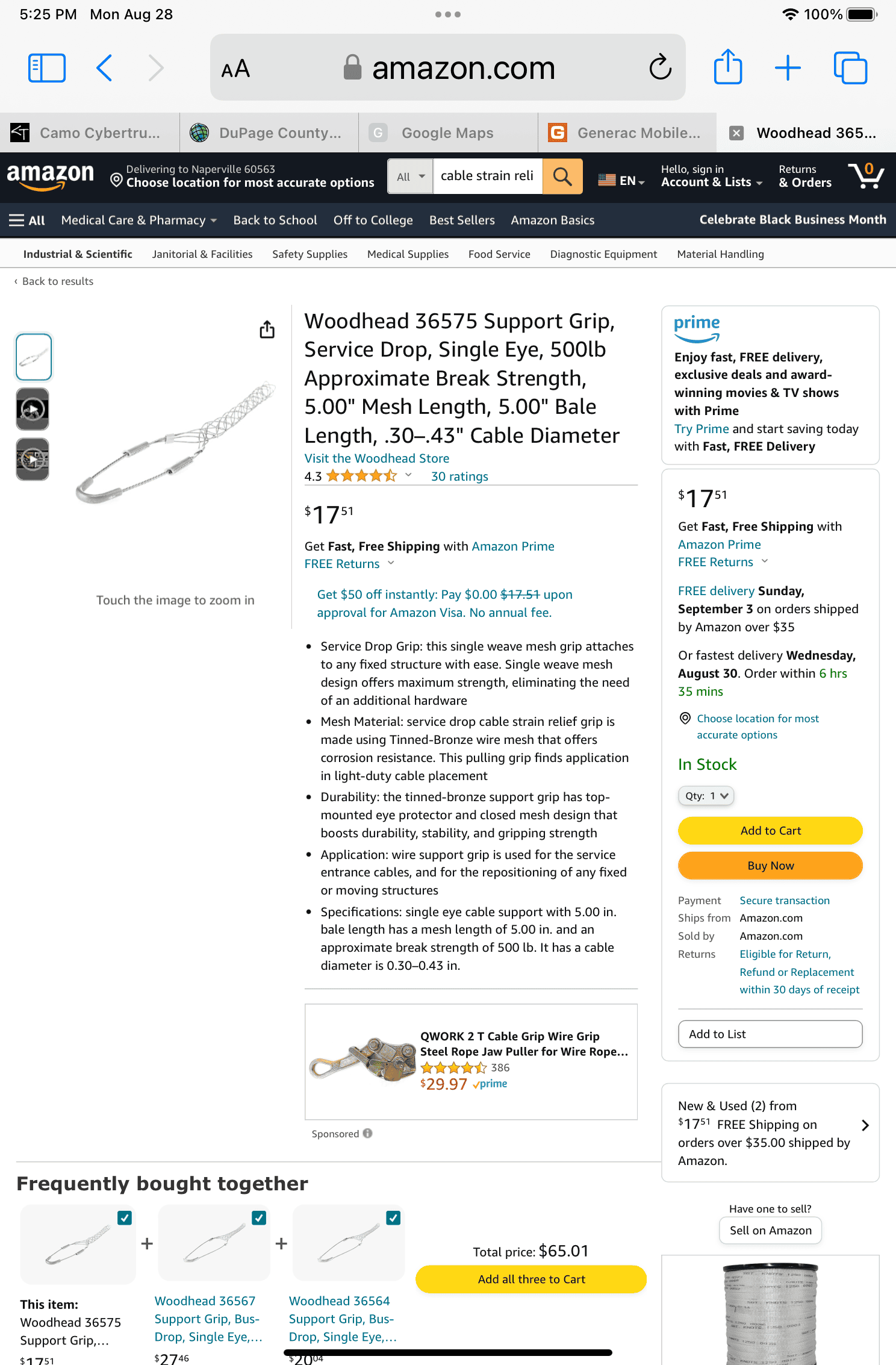 Rivian R1T R1S Ceiling mounted Rivian wall charger with drop down cord IMG_0001