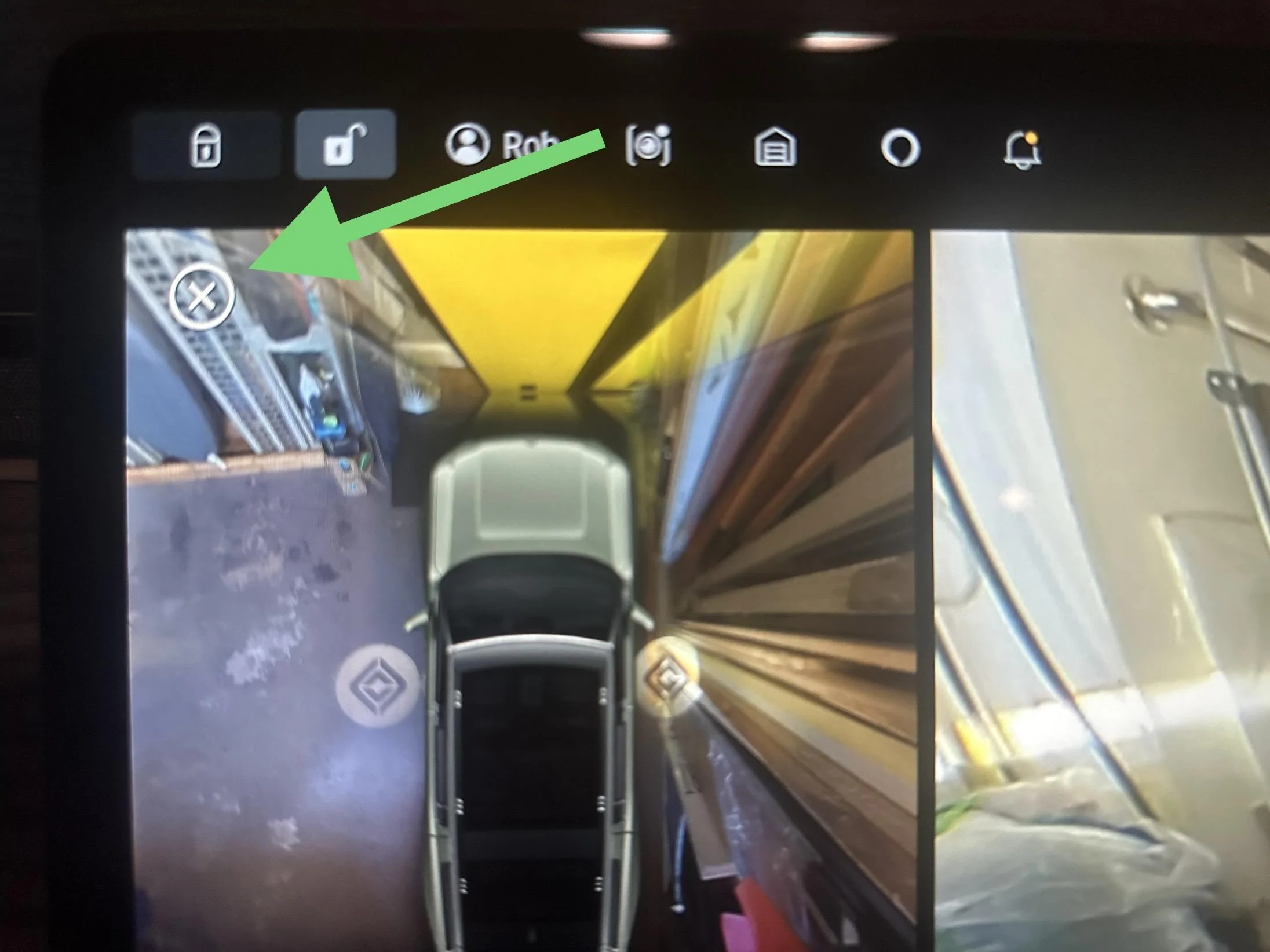 Rivian R1T R1S Camera screen stays on IMG_2751