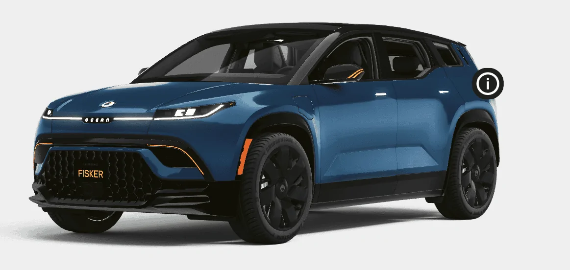 Rivian R1T R1S Truckload of Fisker Ocean's 1693274884740