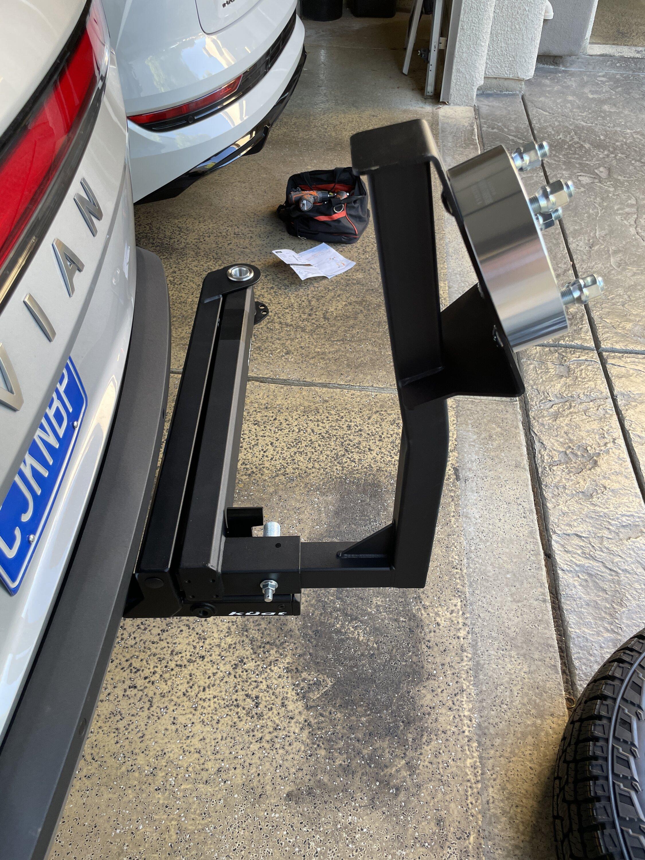 Rivian R1T R1S R1S Spare tire hitch mount options? IMG_3609