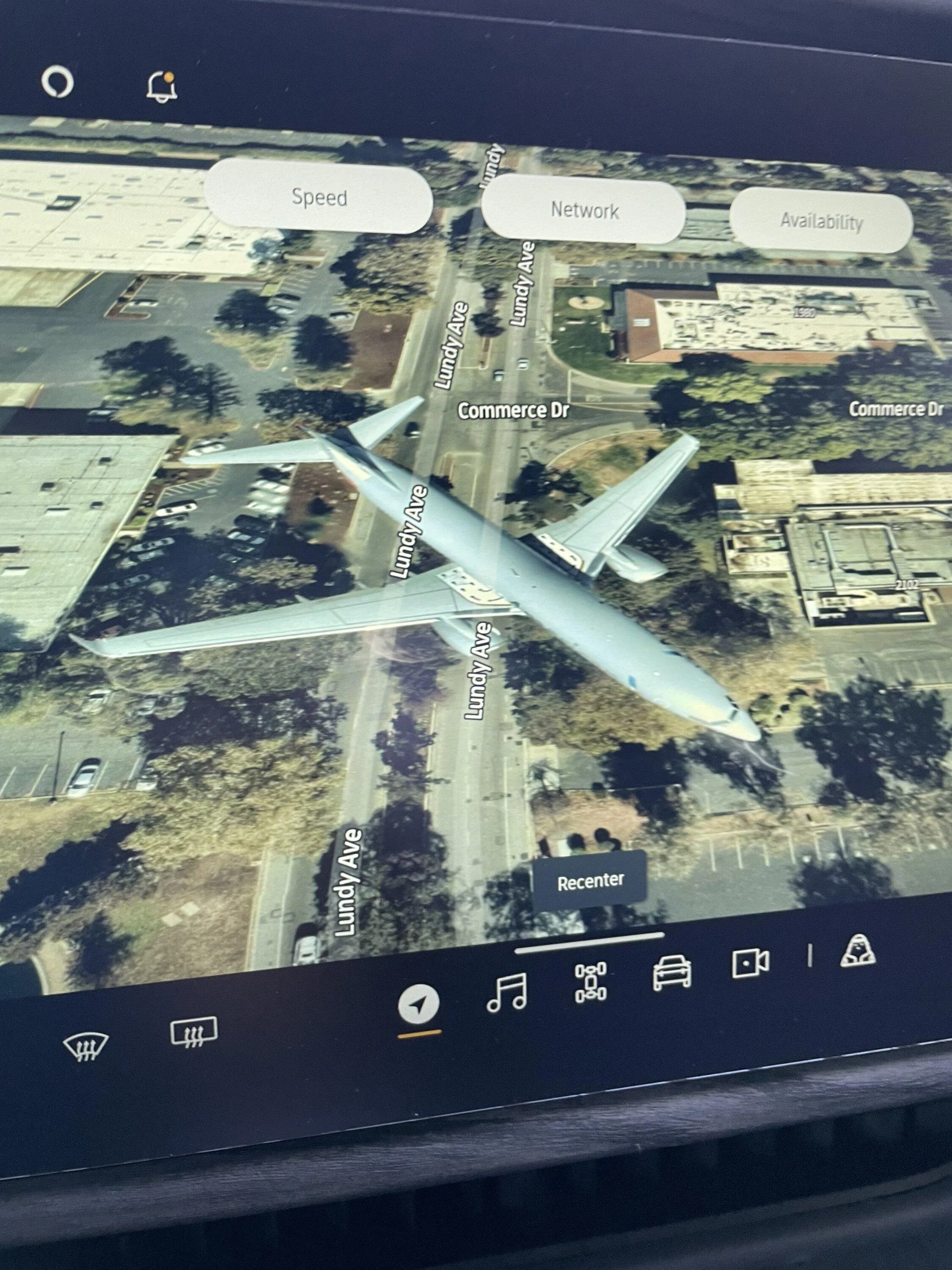 Rivian R1T R1S Airplane Anomaly in Navigation IMG_2514