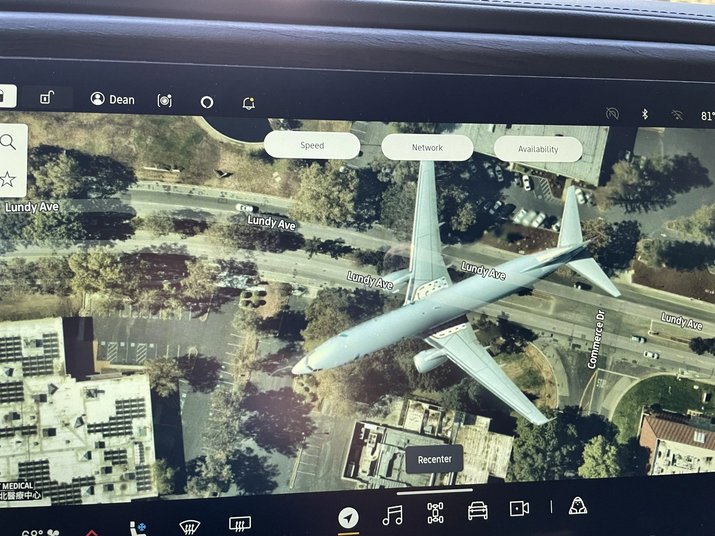 Rivian R1T R1S Airplane Anomaly in Navigation IMG_2520