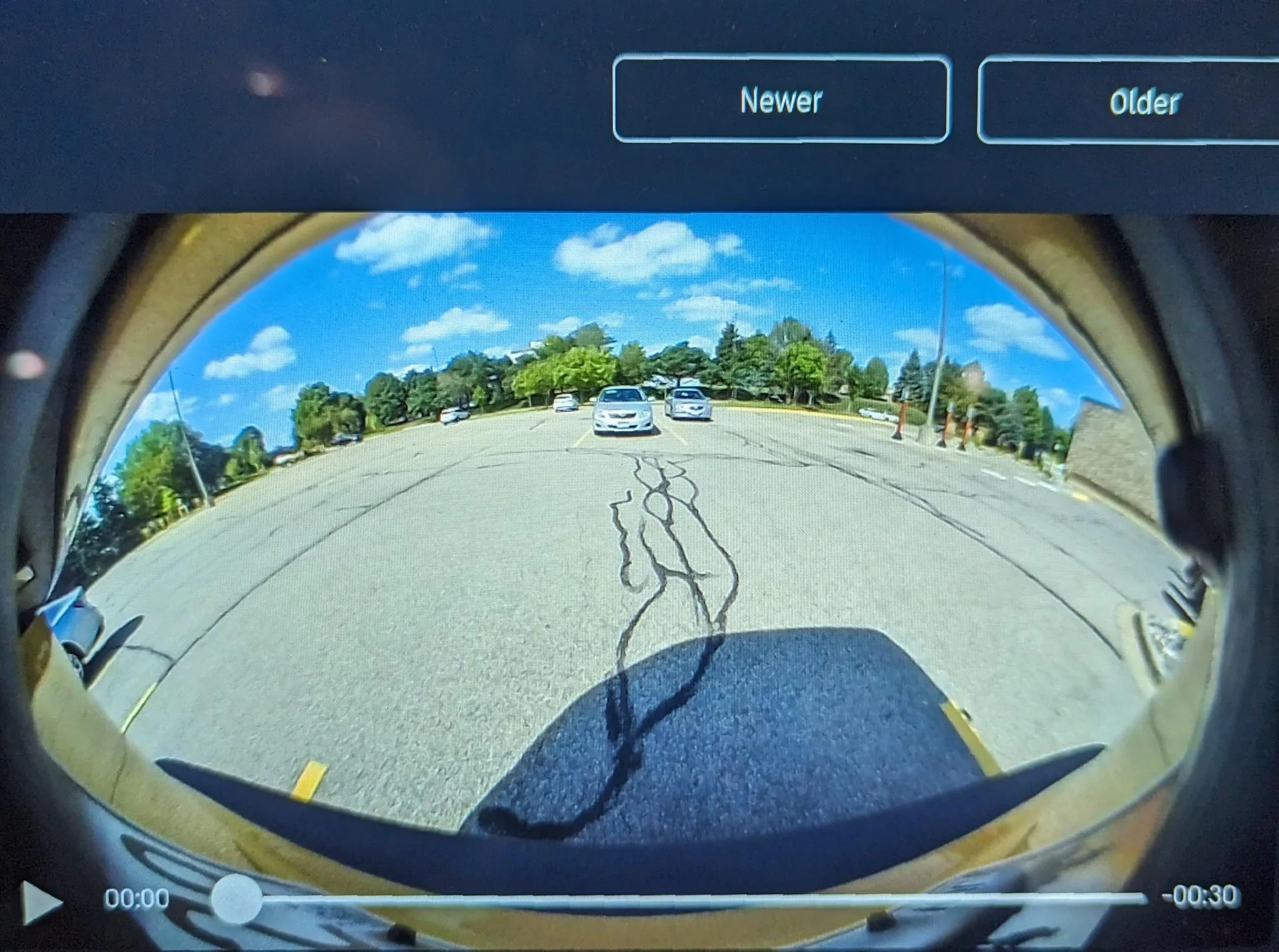Rivian R1T R1S R1S liftgate opened while driving and all luggage fell out! (Drive Cam video added) PXL_20230829_150359194~2