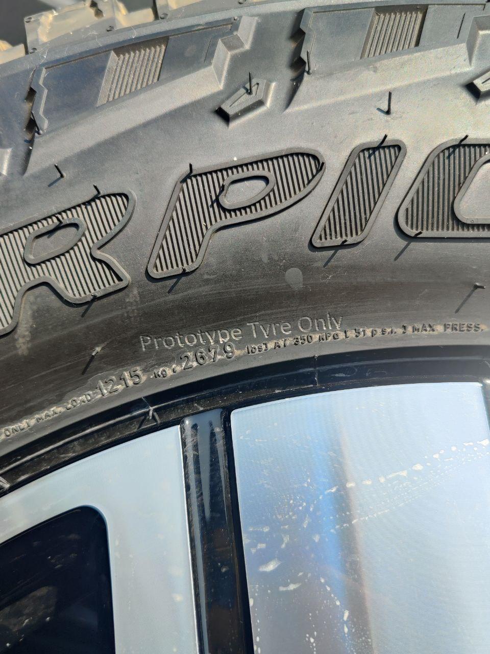 Rivian R1T R1S Discovered Prototype Spare Tire on my R1T photo_2023-08-31_11-50-32
