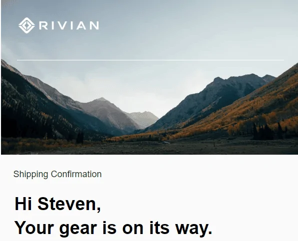 Rivian R1T R1S Finally. 1693511325592