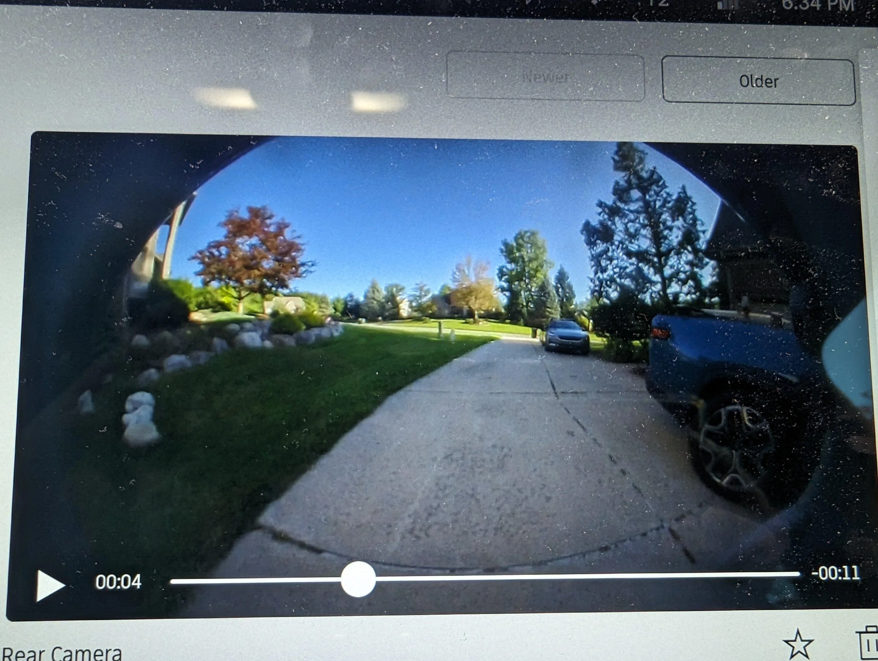 Rivian R1T R1S R1S liftgate opened while driving and all luggage fell out! (Drive Cam video added) PXL_20230831_223405050