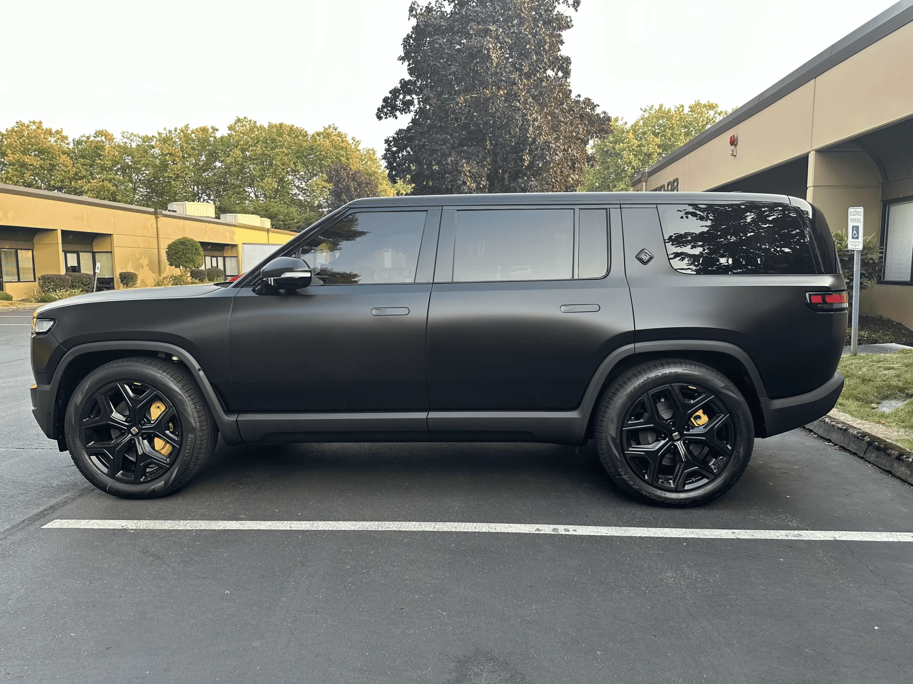 Rivian R1T R1S TWO?! Xpel STEALTH PPF Rivian R1S's Paint Protection Chrome Delete Ceramic Coating 1693593949099