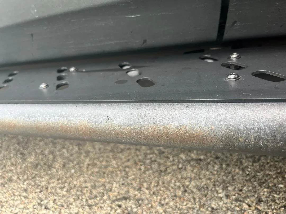 Rivian R1T R1S EV Sportline Running Boards Rusting after 2 Months ev-sportline-running-board-v0-nyn8h17a53lb1