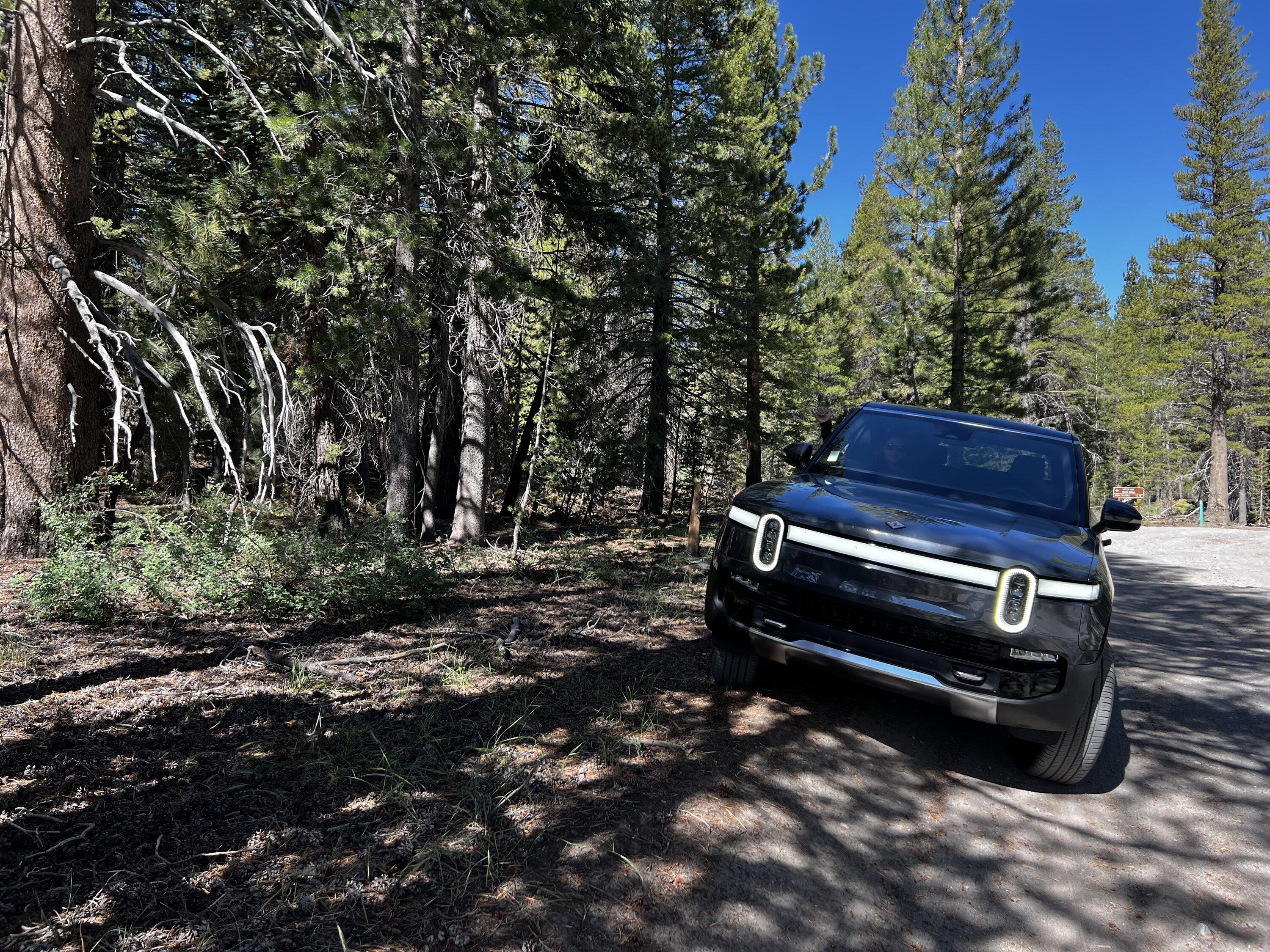 Rivian R1T R1S Mammoth Lakes and Yosemite Trip in R1S -- 1200 miles in 11 days IMG_4082