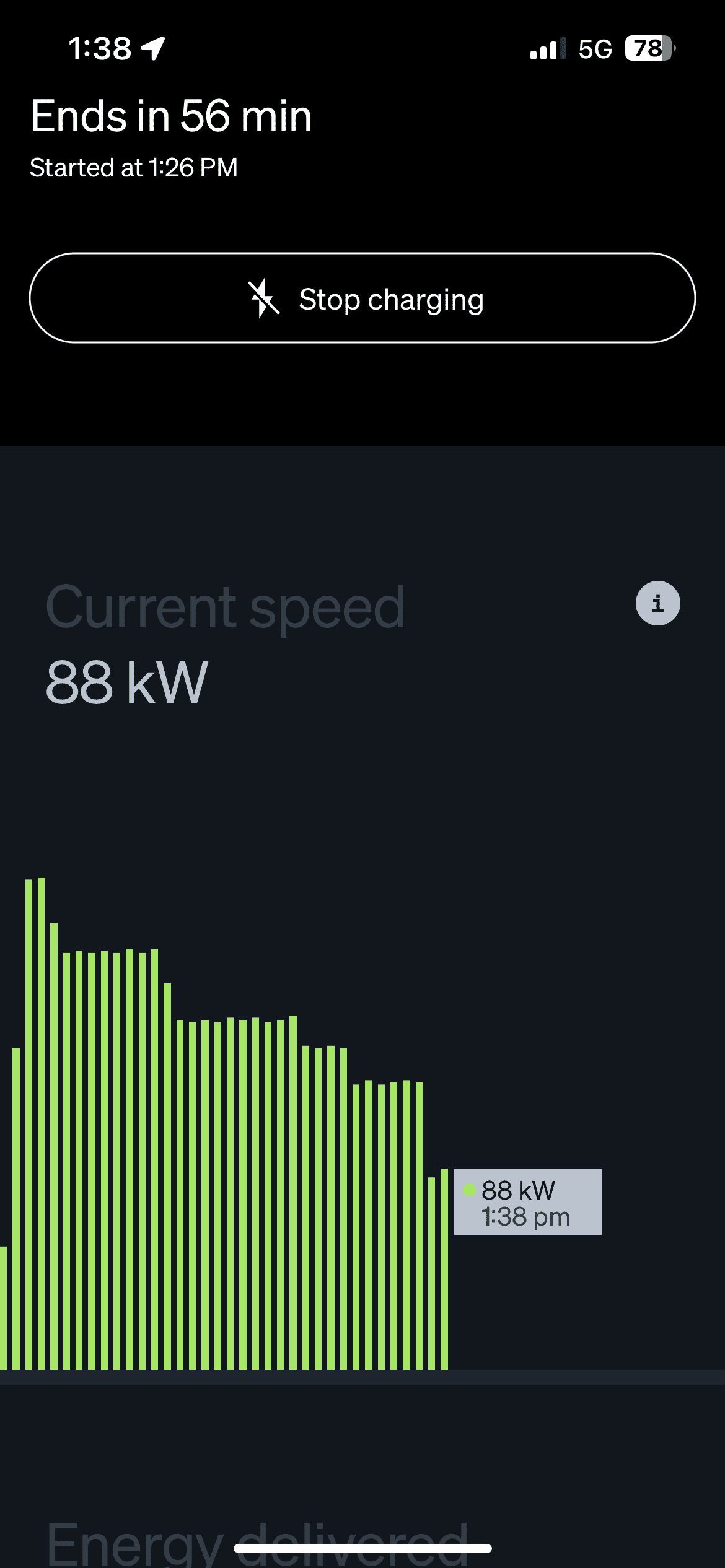 Rivian R1T R1S Hyper-fast charging errors IMG_1726