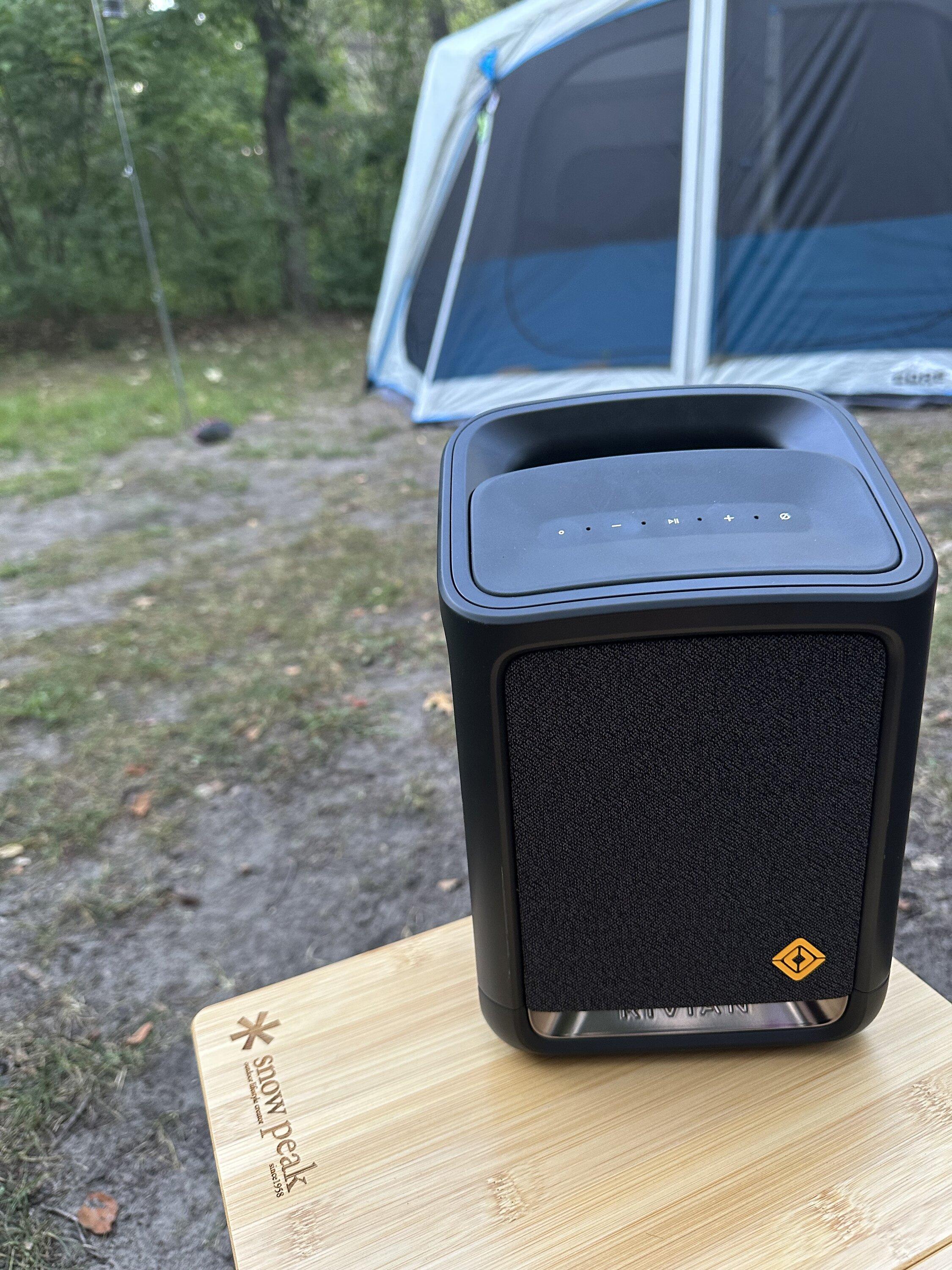 Rivian R1T R1S Rivian cost cutting suggestion: Lose the camp speaker IMG_3438