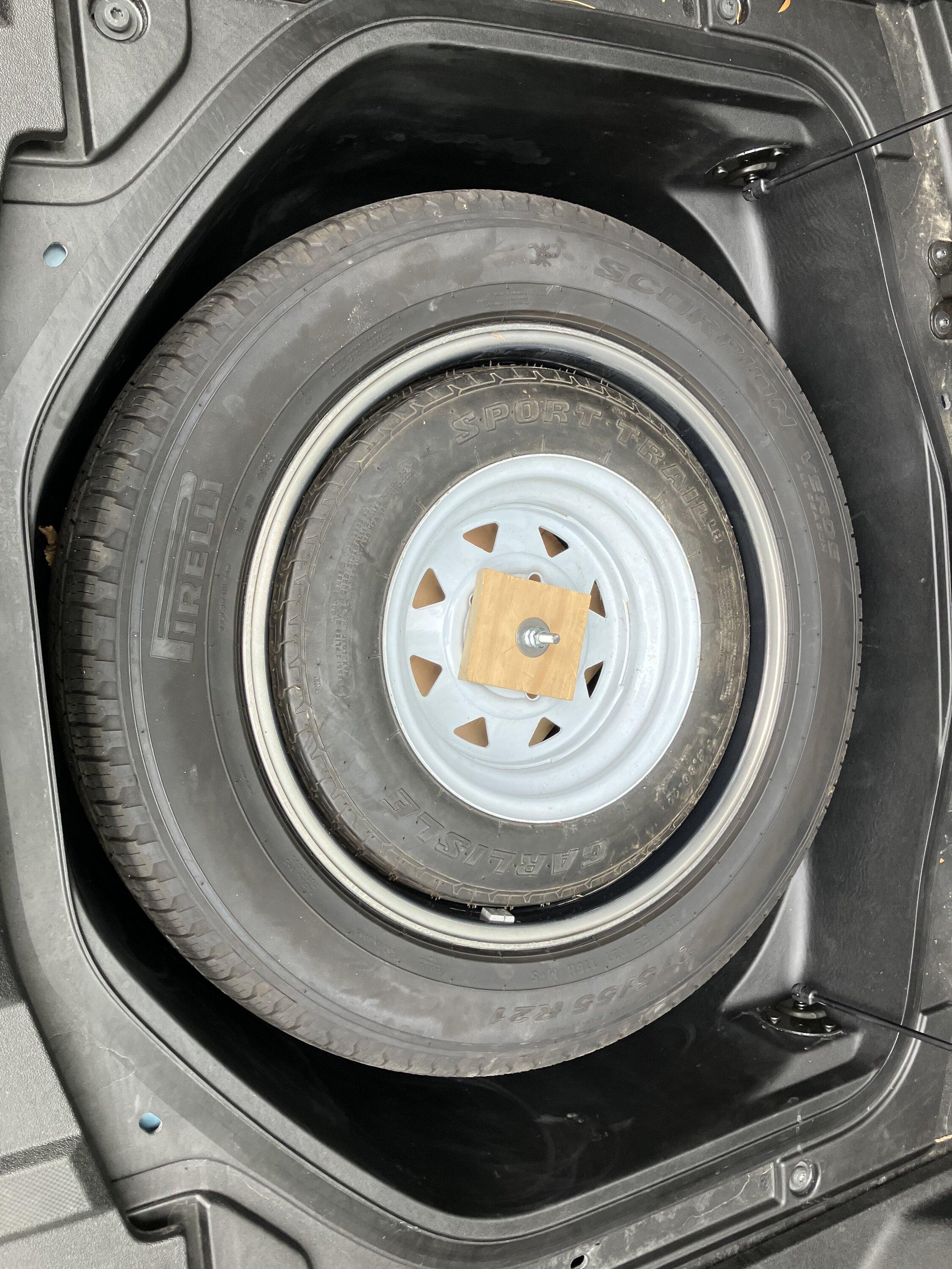 Rivian R1T R1S My DIY Spare Tire Kit IMG_7170