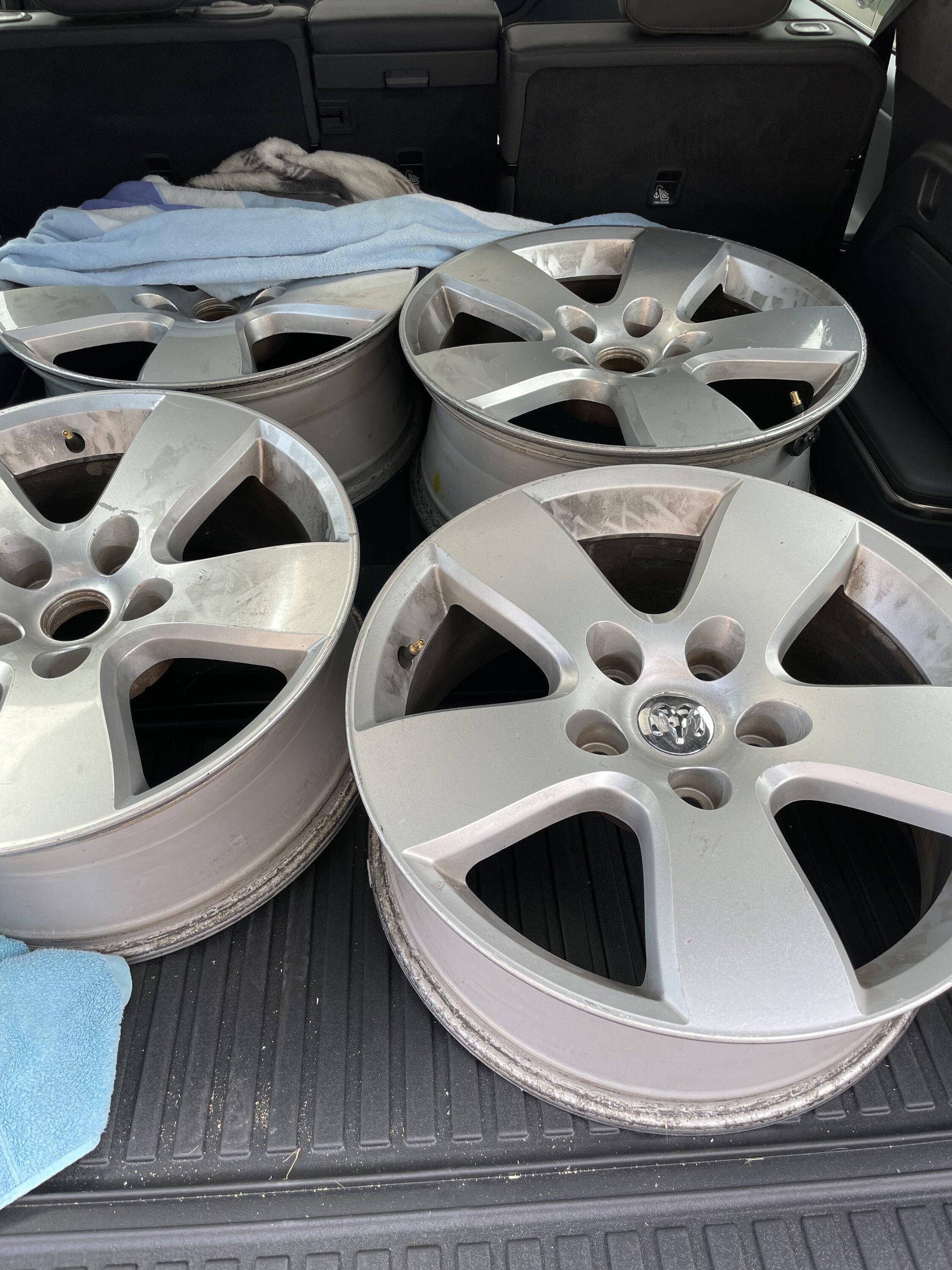 Rivian R1T R1S Affordable Winter Wheels Setup: Ram 2363 IMG_8322