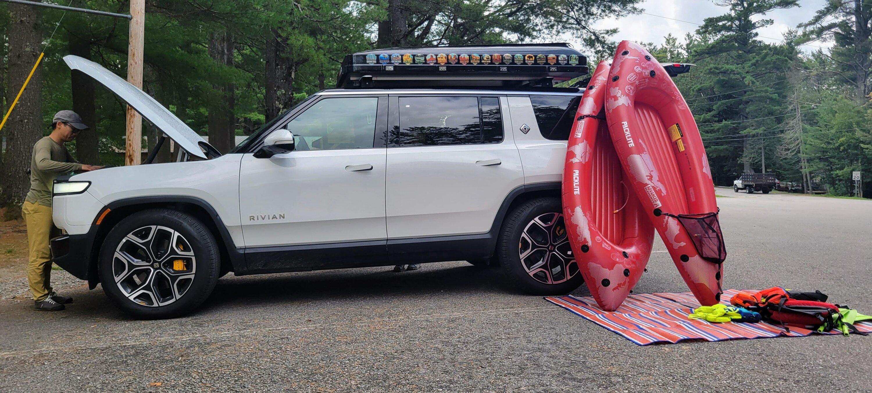 Rivian R1T R1S Two weekends in the Adirondacks; +1 for Rivian Nav./Mapbox? 20230827_120413 (1)