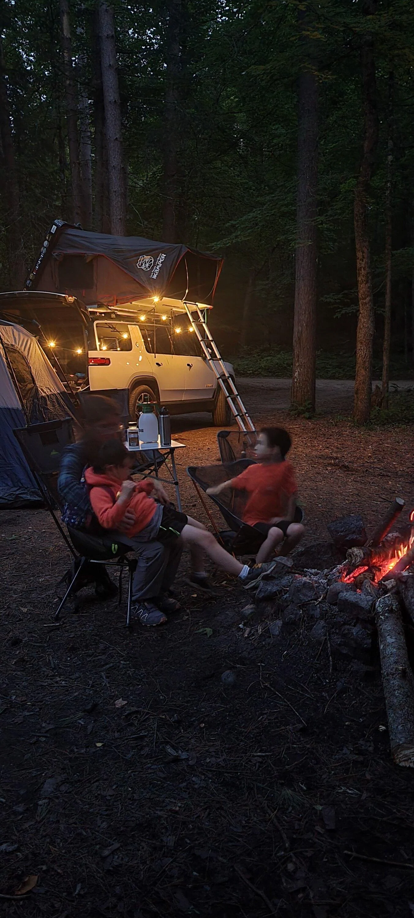 Rivian R1T R1S Two weekends in the Adirondacks; +1 for Rivian Nav./Mapbox? 20230901_194951