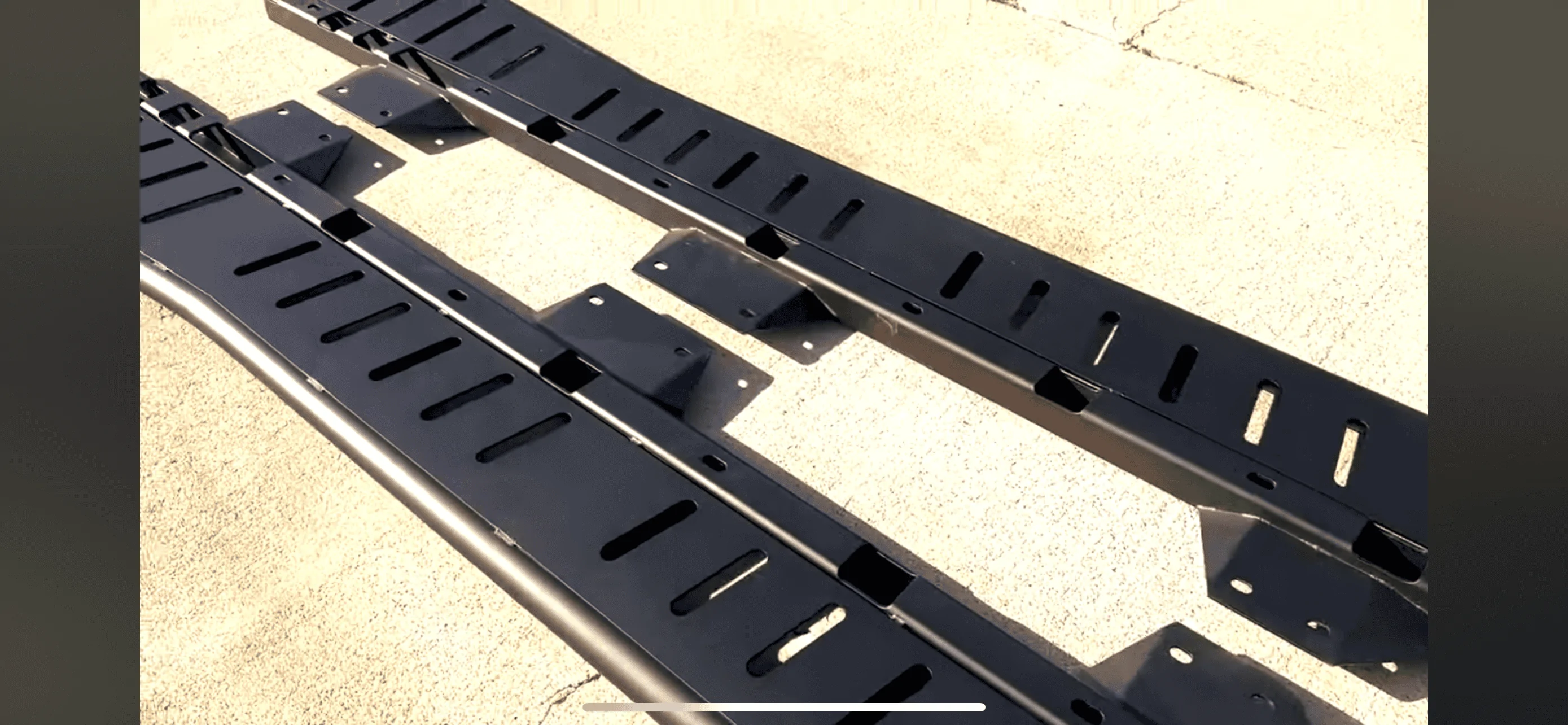 Rivian R1T R1S DCE sliders installed img_4625-png