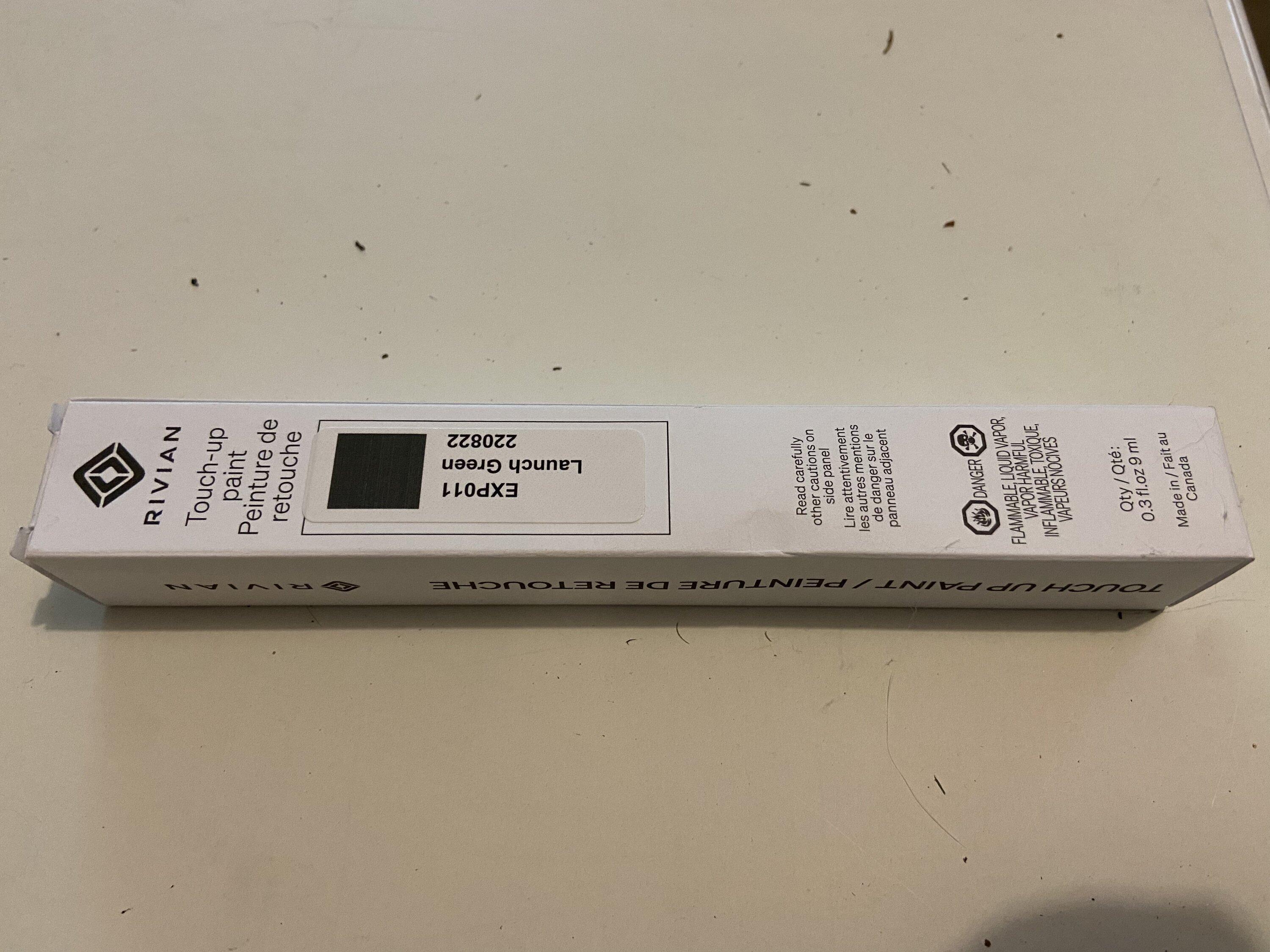 Rivian R1T R1S Touch Up Paint - Does it match? BC22B85B-ABC8-4A98-A174-8847A0596A7B
