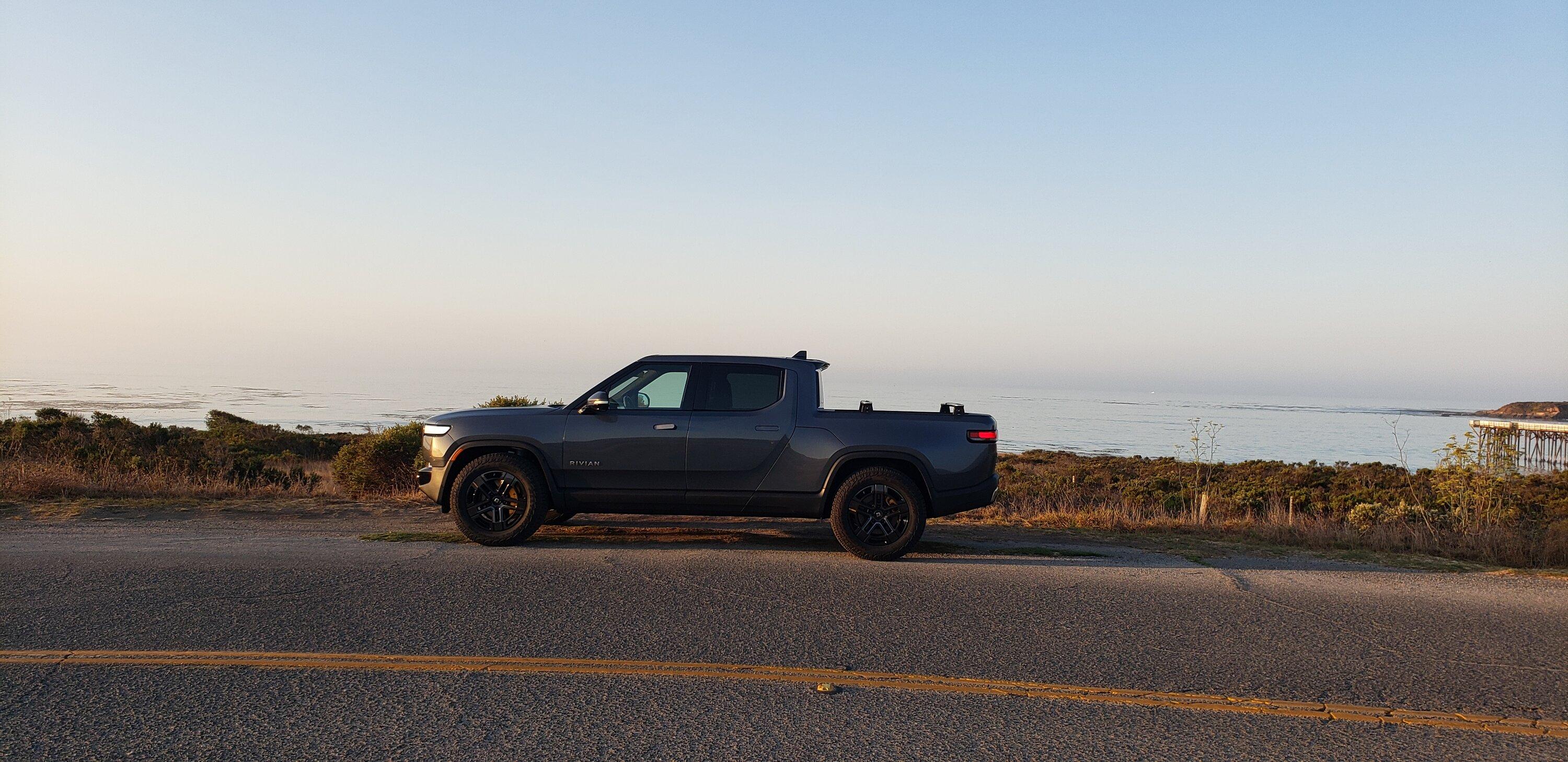 San Simeon early morning. 