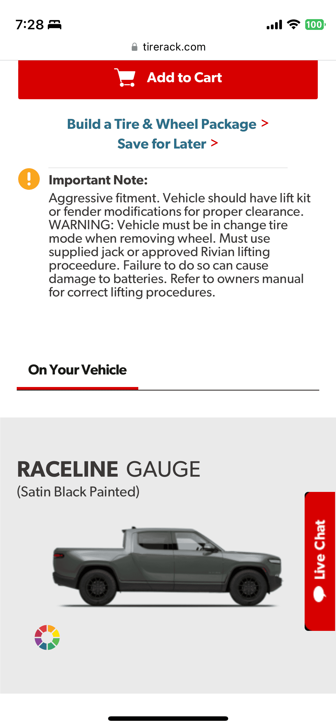 Rivian R1T R1S Tire/Wheel Conundrum IMG_3719