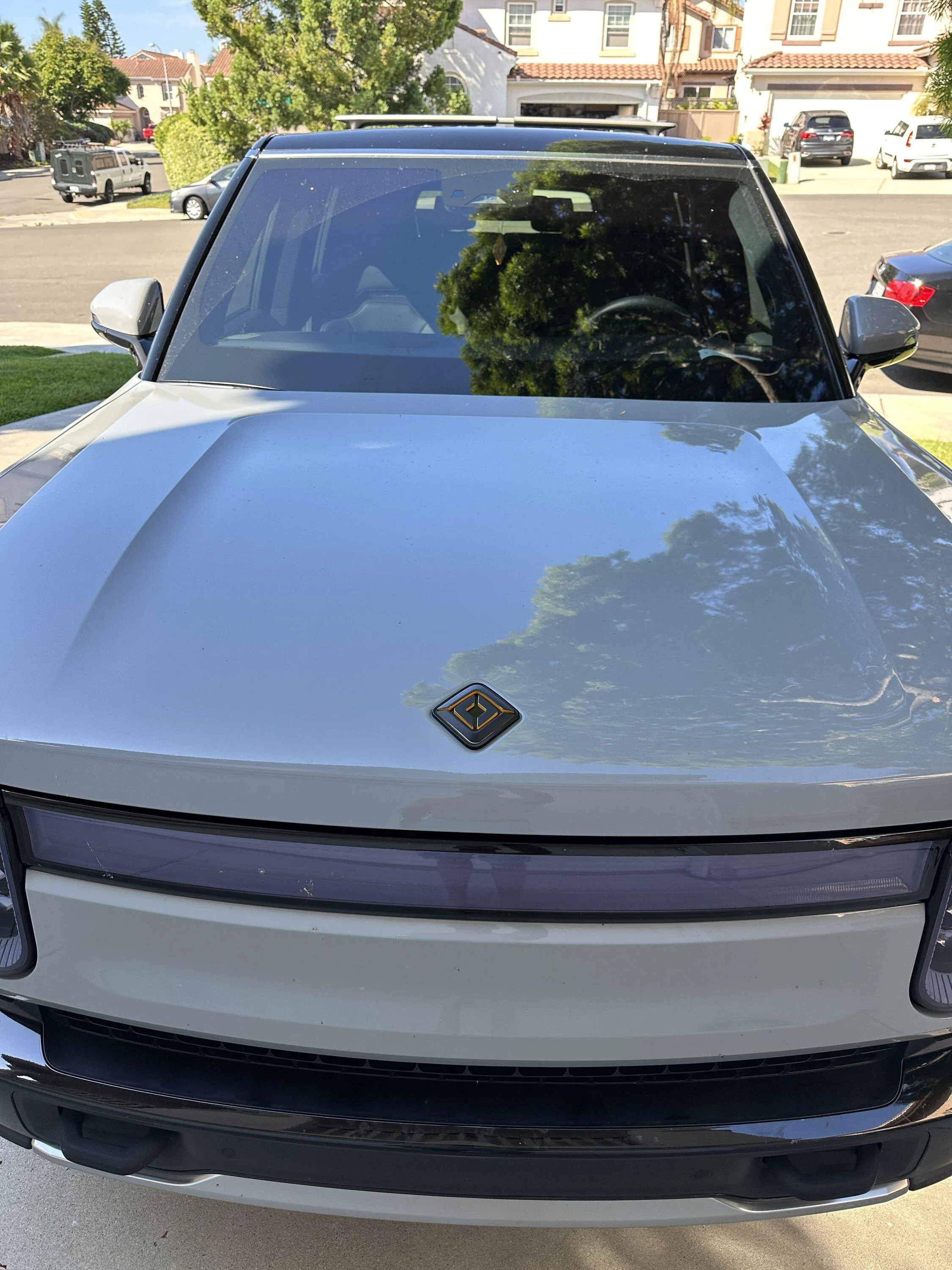 Rivian R1T R1S Matte PPF Wrap on Limestone Rivian R1S IMG_4840