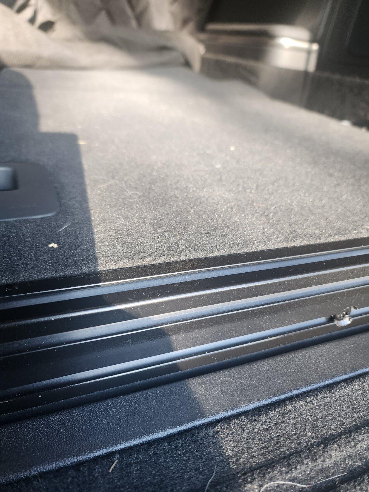 Rivian R1T R1S Fridge Slide for R1S Cargo Area Install (could maybe work for induction burner camp kitchen too?) 20230909_081811