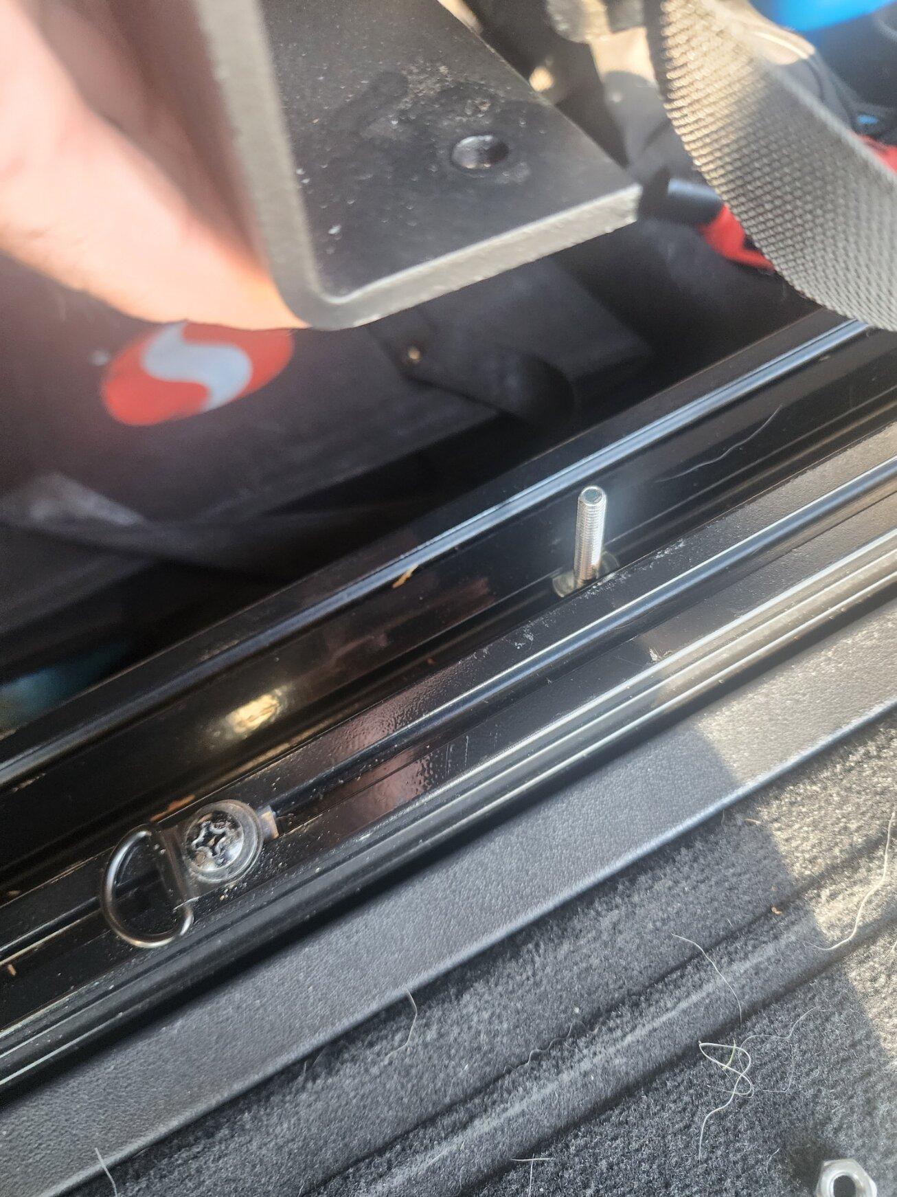 Rivian R1T R1S Fridge Slide for R1S Cargo Area Install (could maybe work for induction burner camp kitchen too?) 20230909_082319