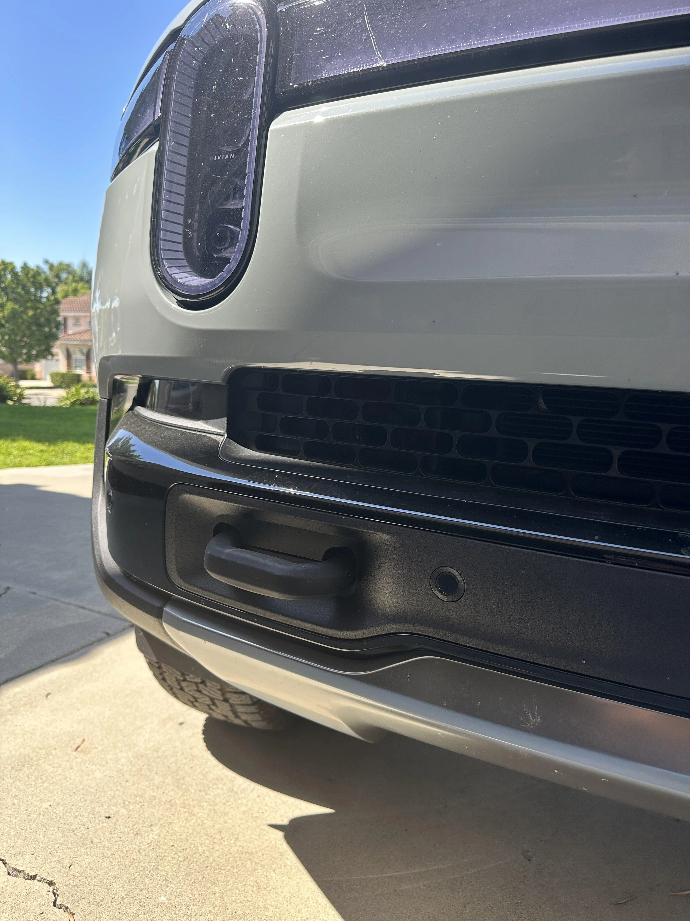 Rivian R1T R1S Matte PPF Wrap on Limestone Rivian R1S IMG_4842