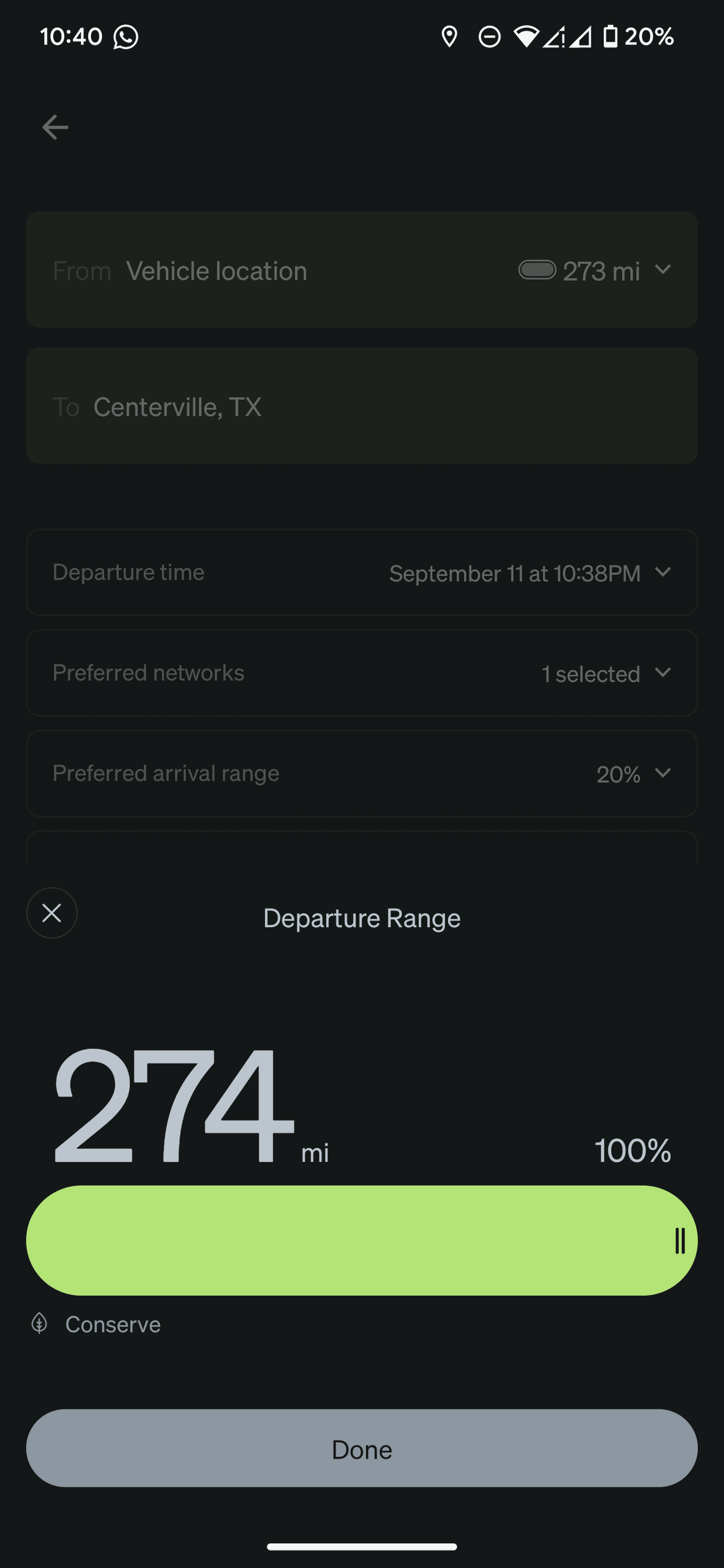 Rivian R1T R1S App 2.2.0 available Screenshot_20230911-224007