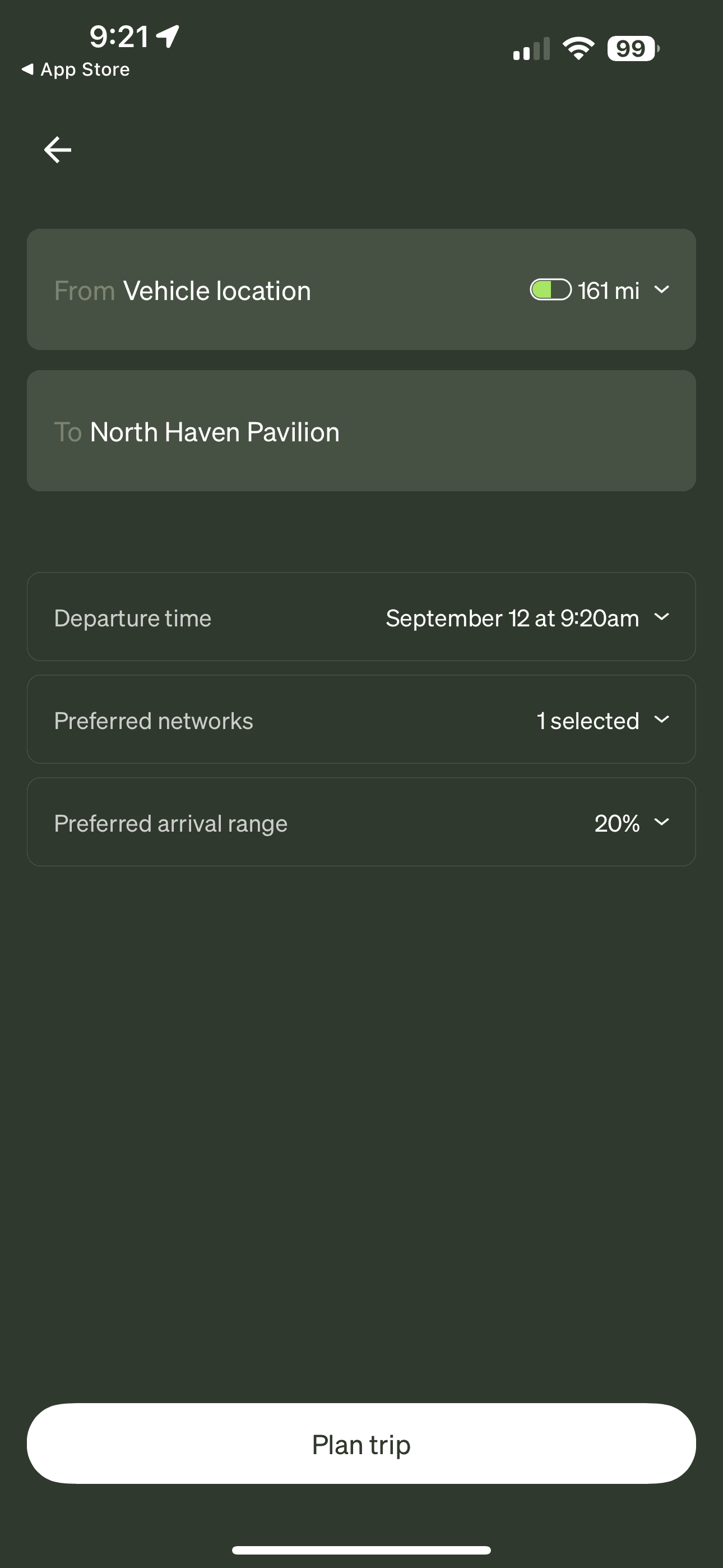 Rivian R1T R1S App 2.2.0 available IMG_2371