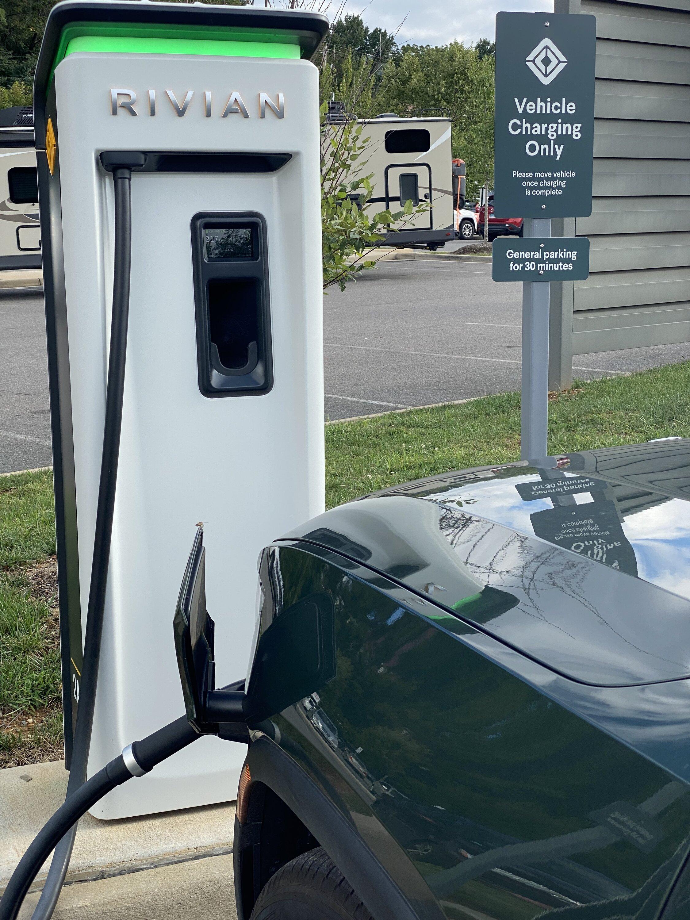 Rivian R1T R1S Rivian Adventure RAN Network adds 5 new charging sites along Blue Ridge Parkway 1694566281525