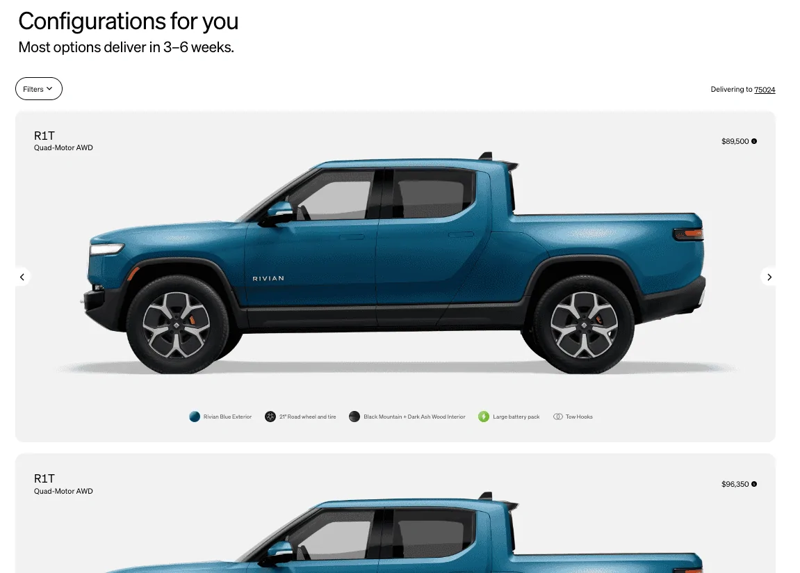 Rivian R1T R1S R1T Shop appears to be accessible to everyone now 1694612669668