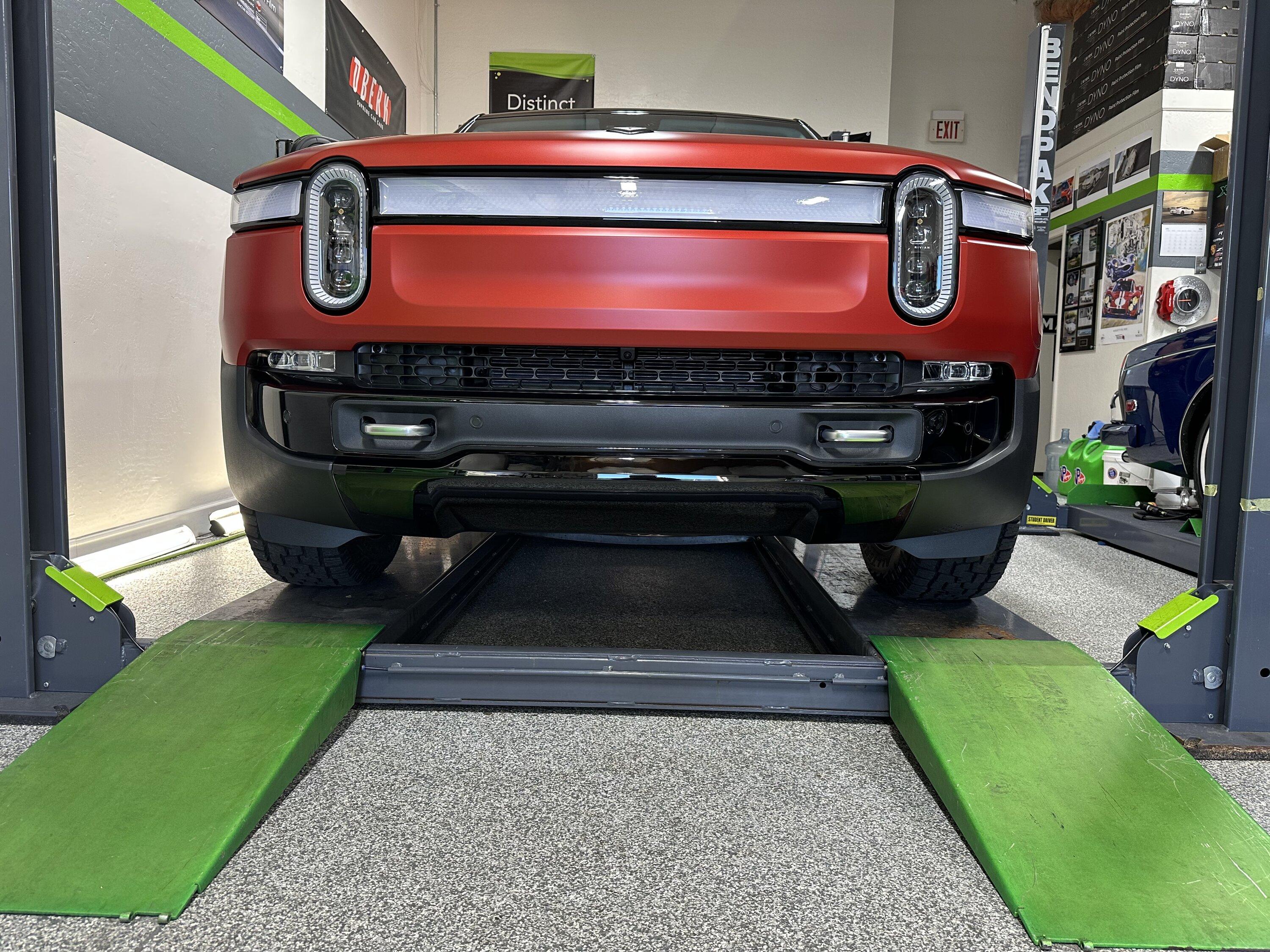 Rivian R1T R1S My Red Canyon R1S in PPF Stealth Wrap IMG_3282
