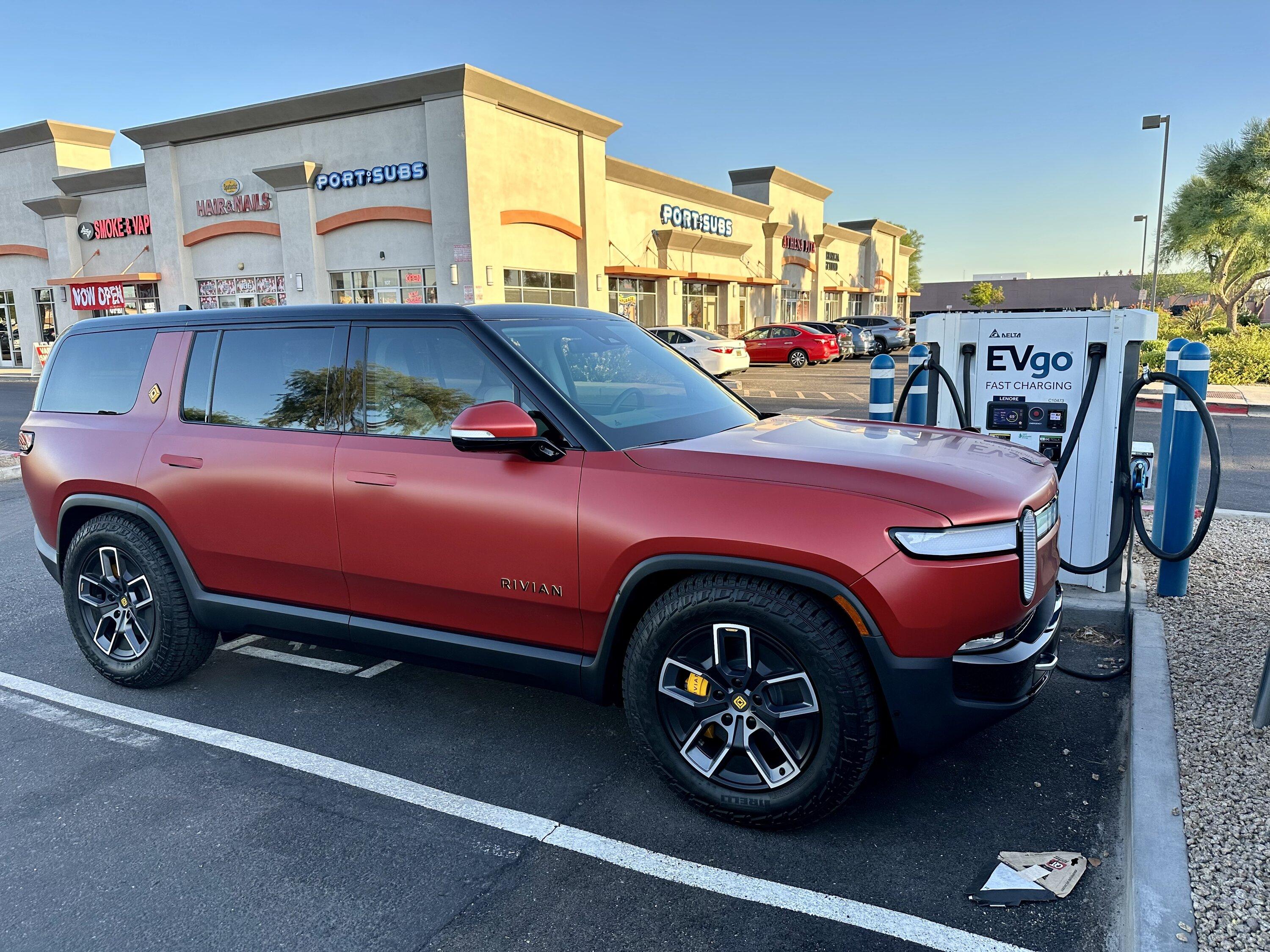 Rivian R1T R1S My Red Canyon R1S in PPF Stealth Wrap IMG_3294